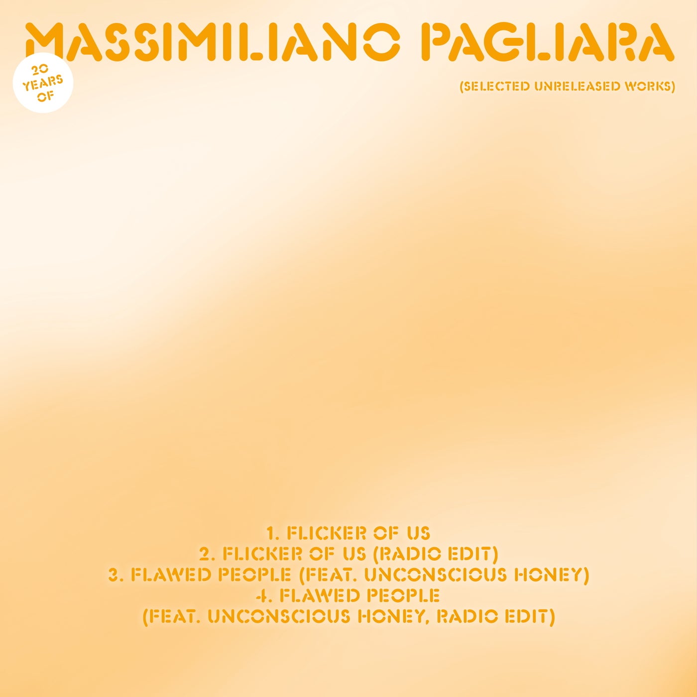 Cover - Massimiliano Pagliara - Flicker of Us (Original Mix) Promo tools