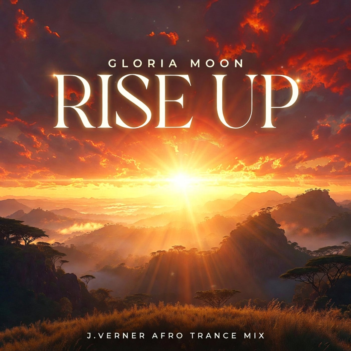 Cover - Gloria Moon - Rise Up (J.Verner Afro Trance Mix) Promo tools