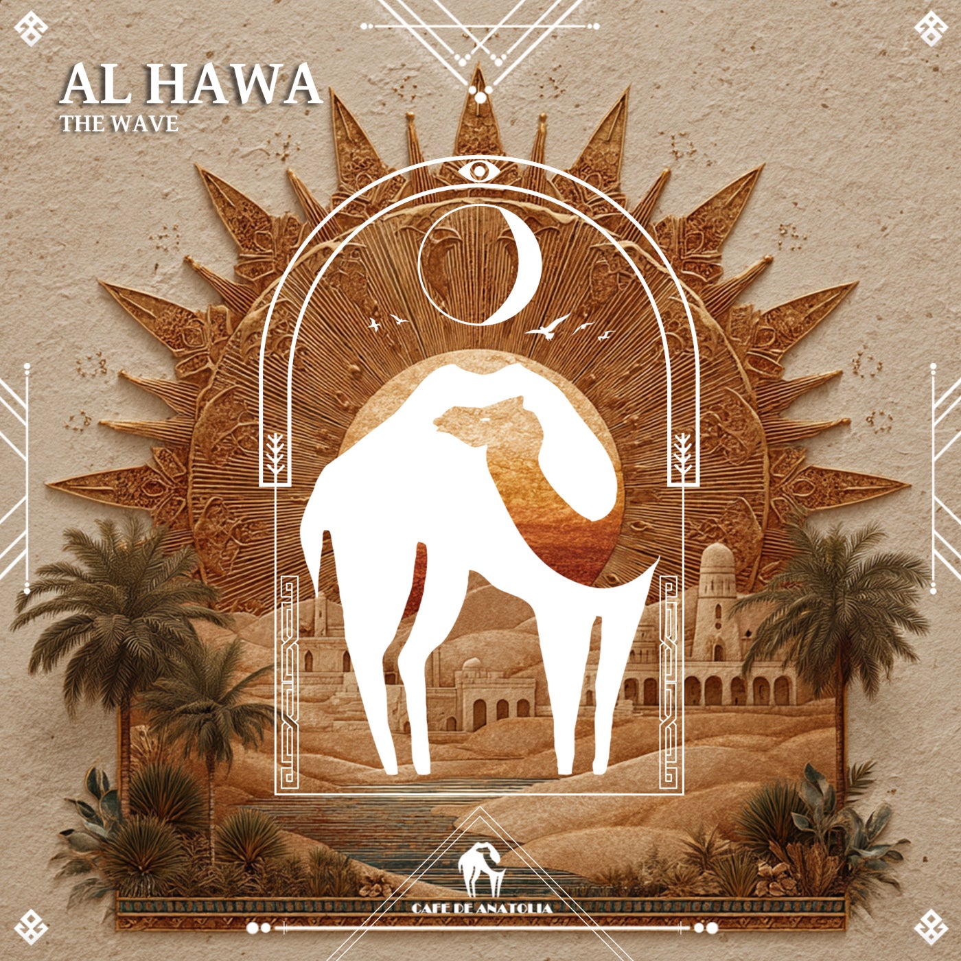 Cover - Cafe De Anatolia, The Wave - Al Hawa (Original Mix) Promo tools