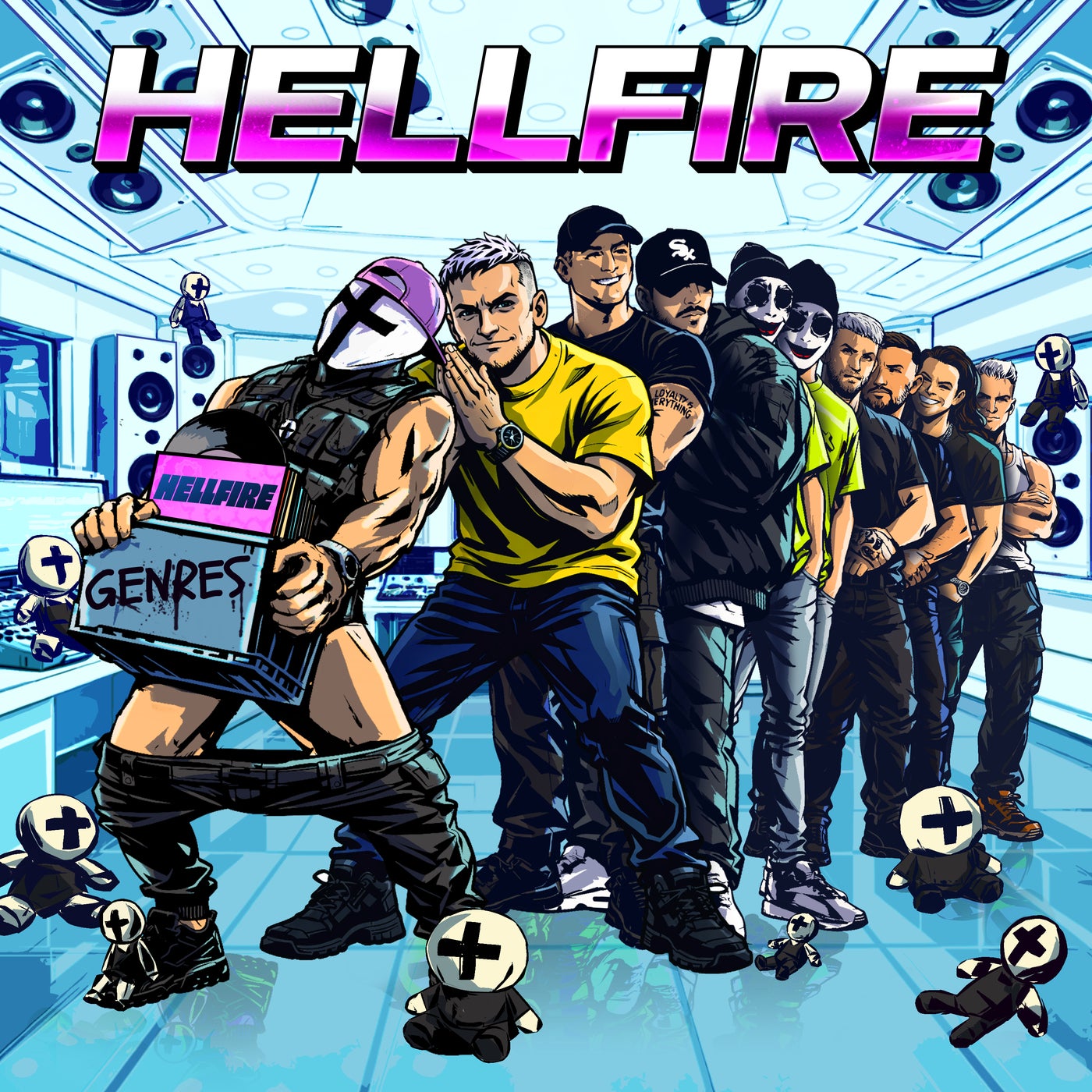Cover - Catalyst, Warface, Holy Priest - Hellfire (Extended Mix) Promo tools