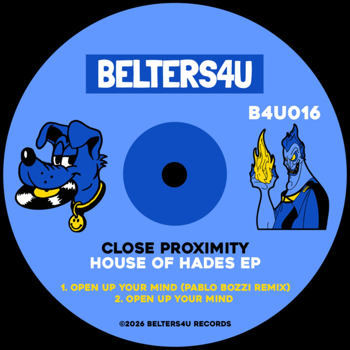 Cover - CLOSE PROXIMITY - Open Up Your Mind (Pablo Bozzi Remix) Promo tools