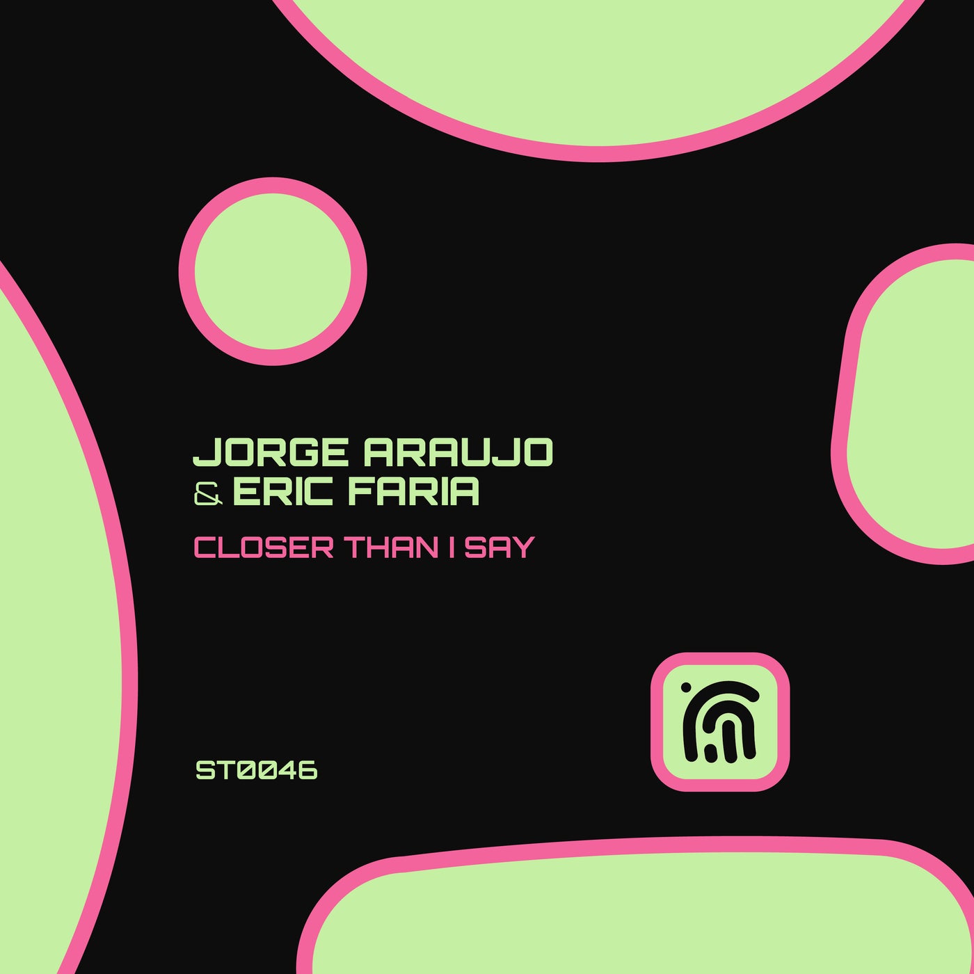 Cover - Eric Faria, Jorge Araujo - Closer Than I Say (Original Mix) Promo tools