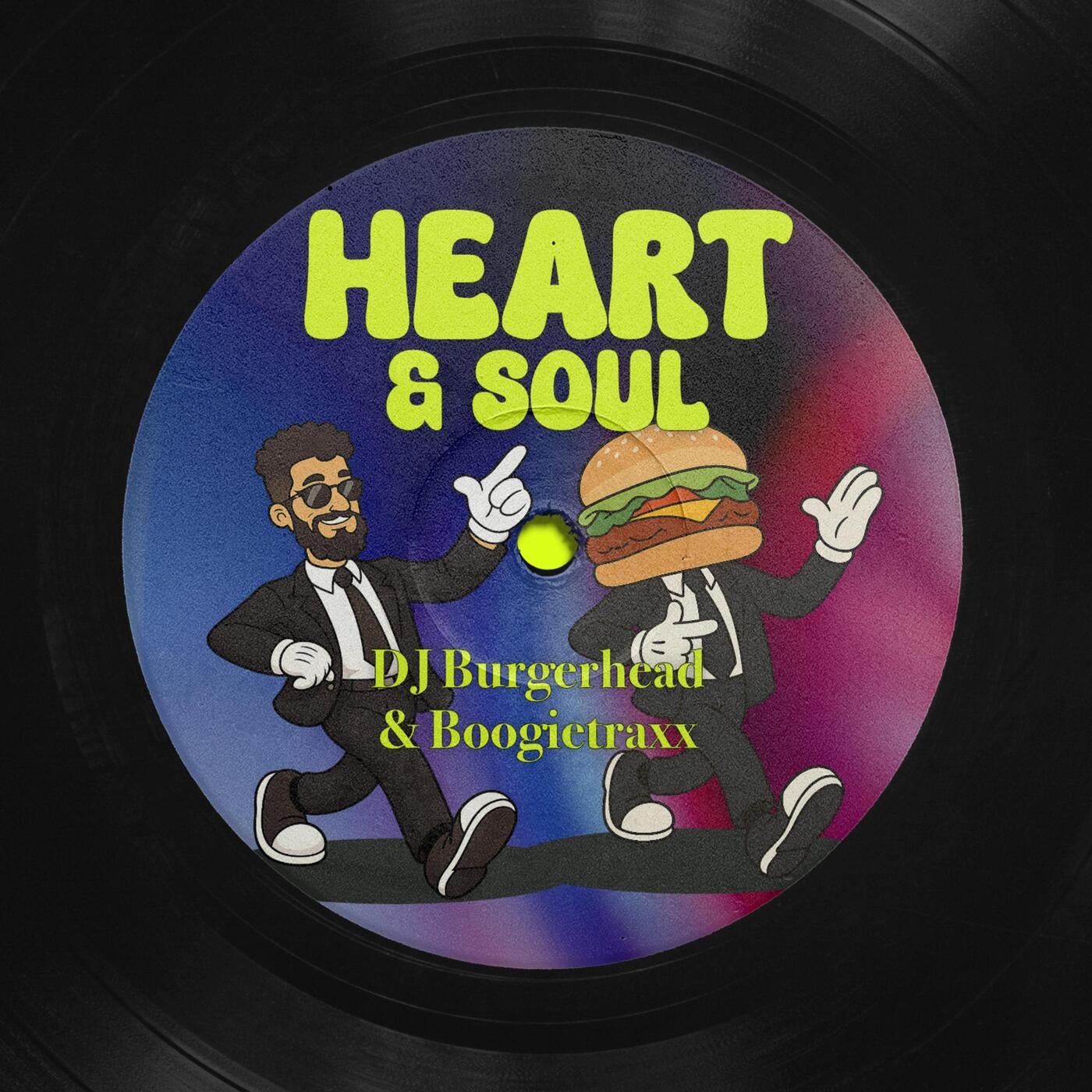 Cover - Boogietraxx, DJ burgerhead - Heart & Soul (Extended Mix) Promo tools