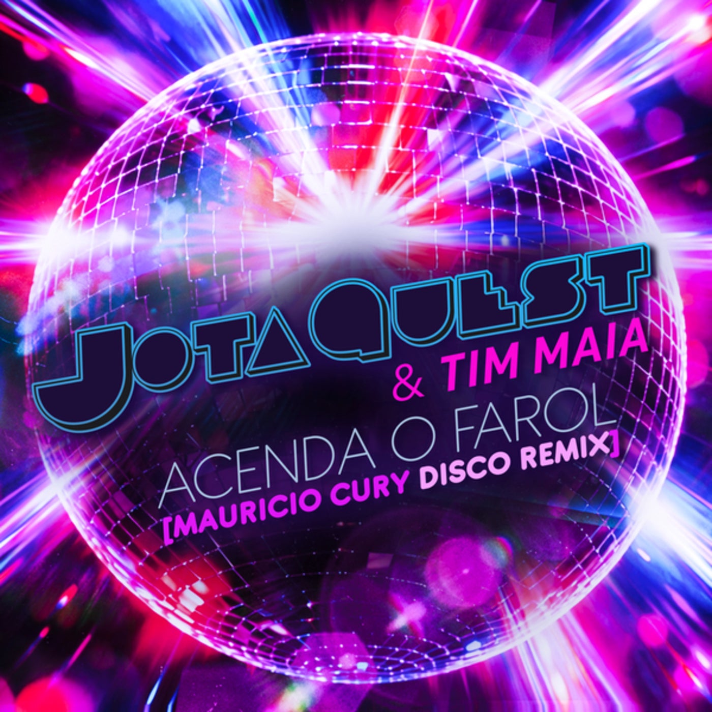 Cover - Tim Maia, Jota Quest, Mauricio Cury - Acenda O Farol (Mauricio Cury Disco Extended Remix) Promo tools