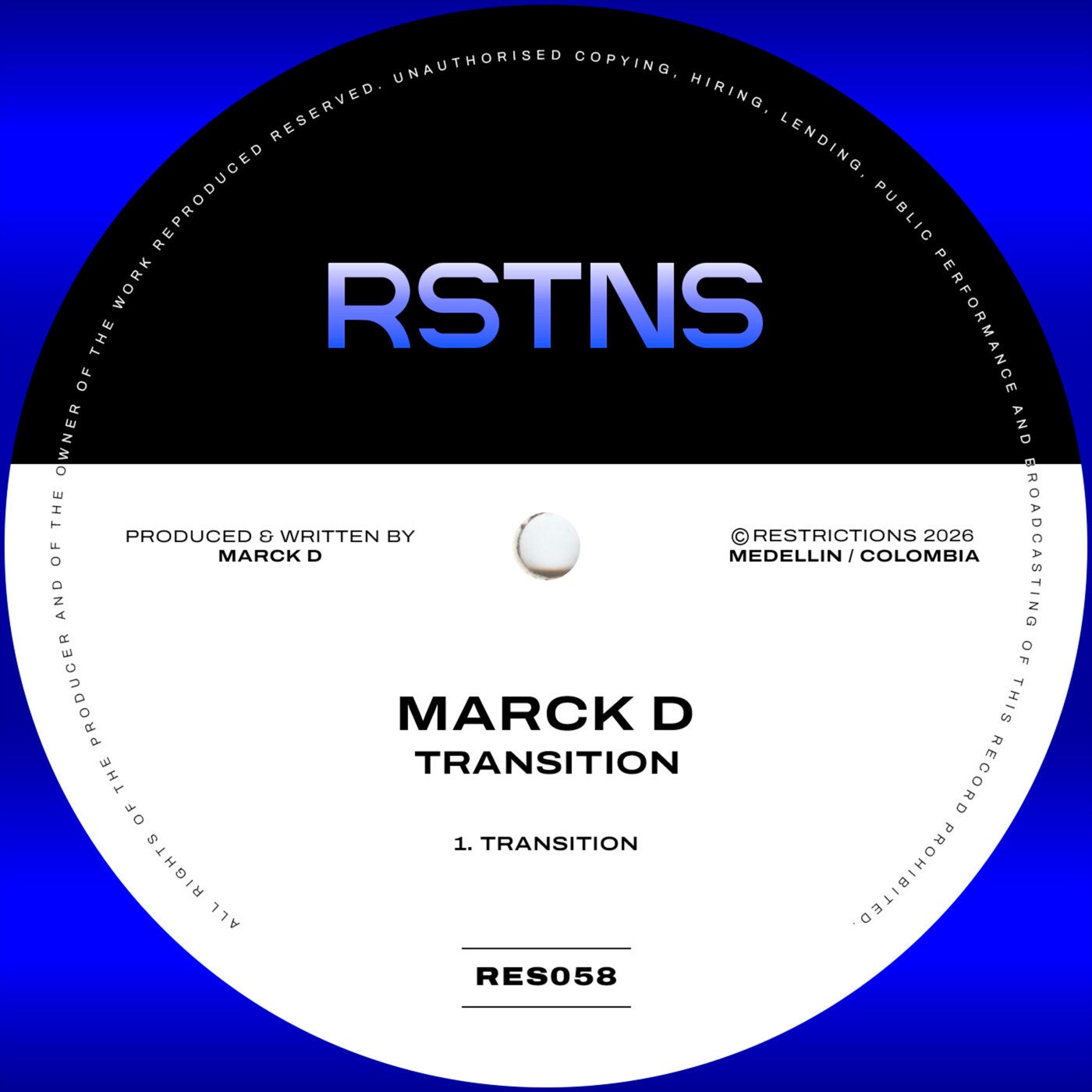 Cover - Marck D - Transition (Original Mix) Promo tools