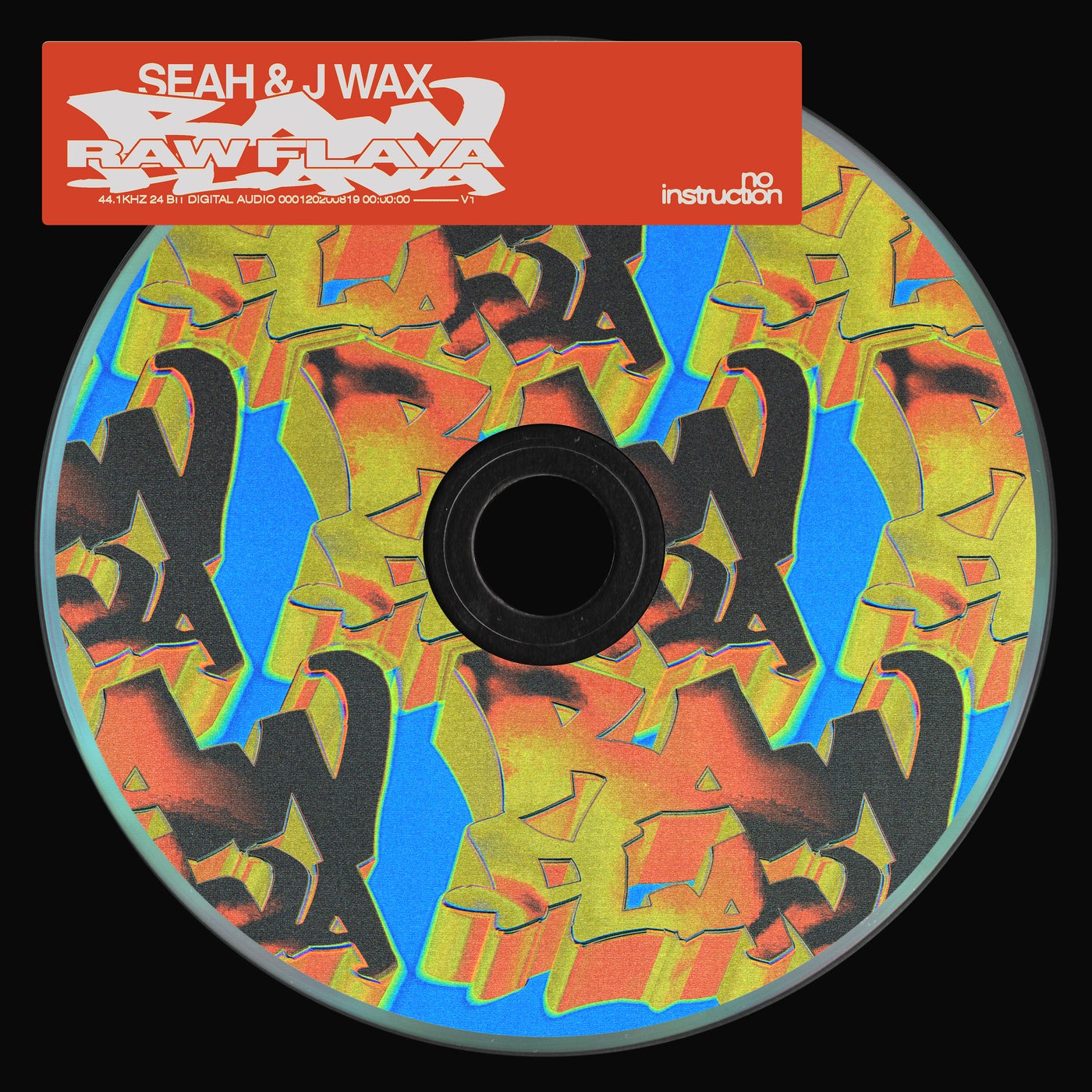 Cover - J Wax, Seah - Raw Flava (Original Mix) Promo tools