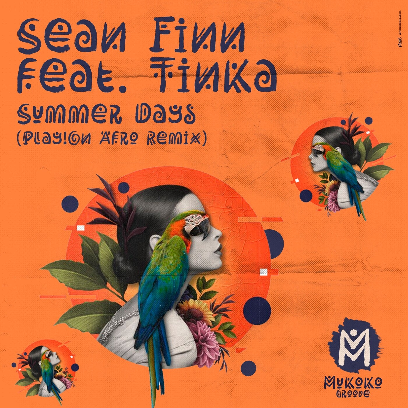 Cover - Sean Finn, Tinka - Summer Days feat. Tinka (Play!On Afro Extended Mix) Promo tools