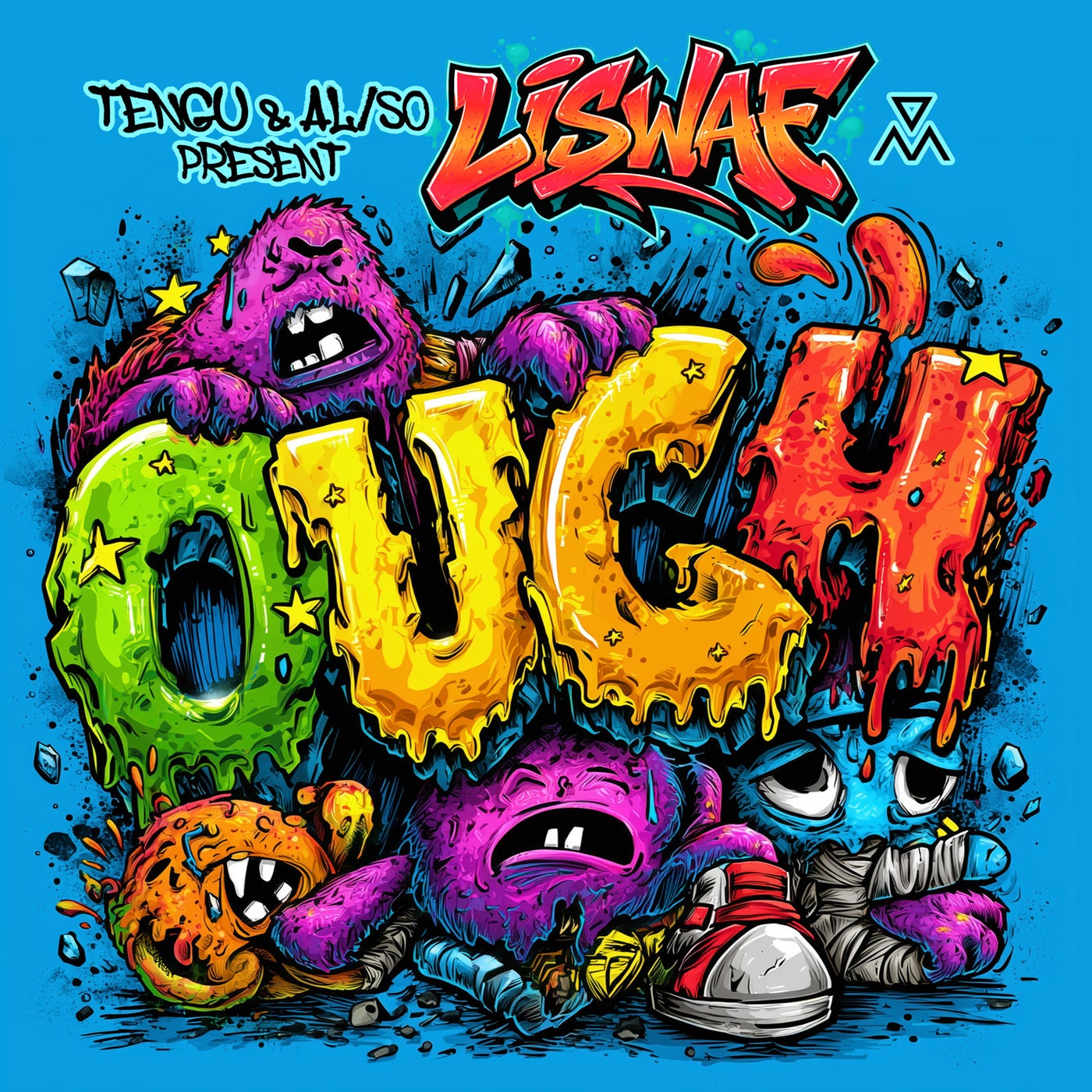 Cover - Tengu, AL/SO, LISWAF - Ouch (Original Mix) Promo tools
