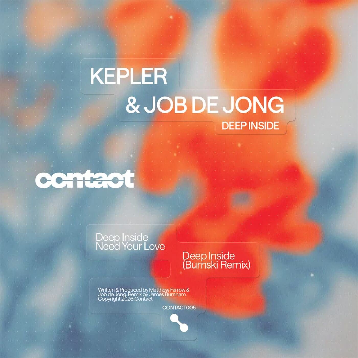Cover - Job De Jong, Kepler. - Deep Inside (Burnski Remix) Promo tools