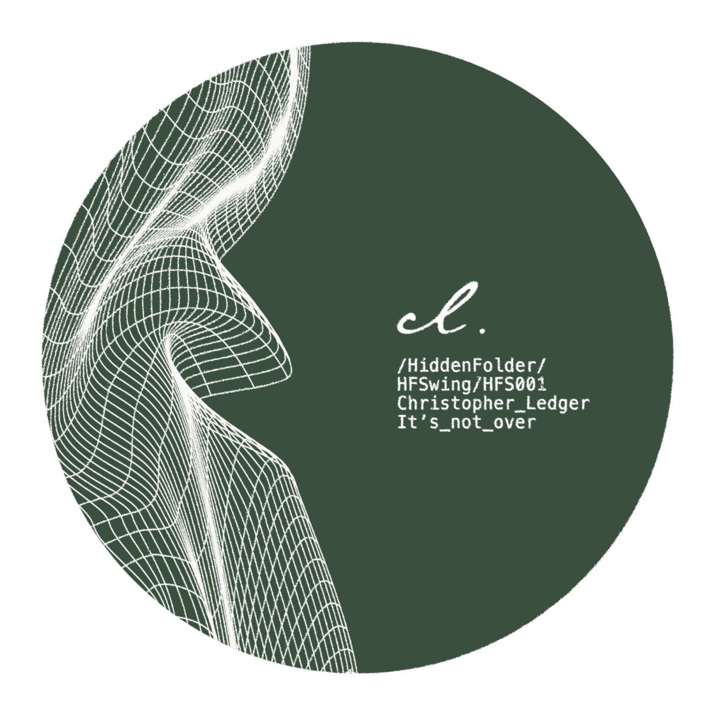 Cover - Christopher Ledger - It's Not Over (Original Mix) Promo tools