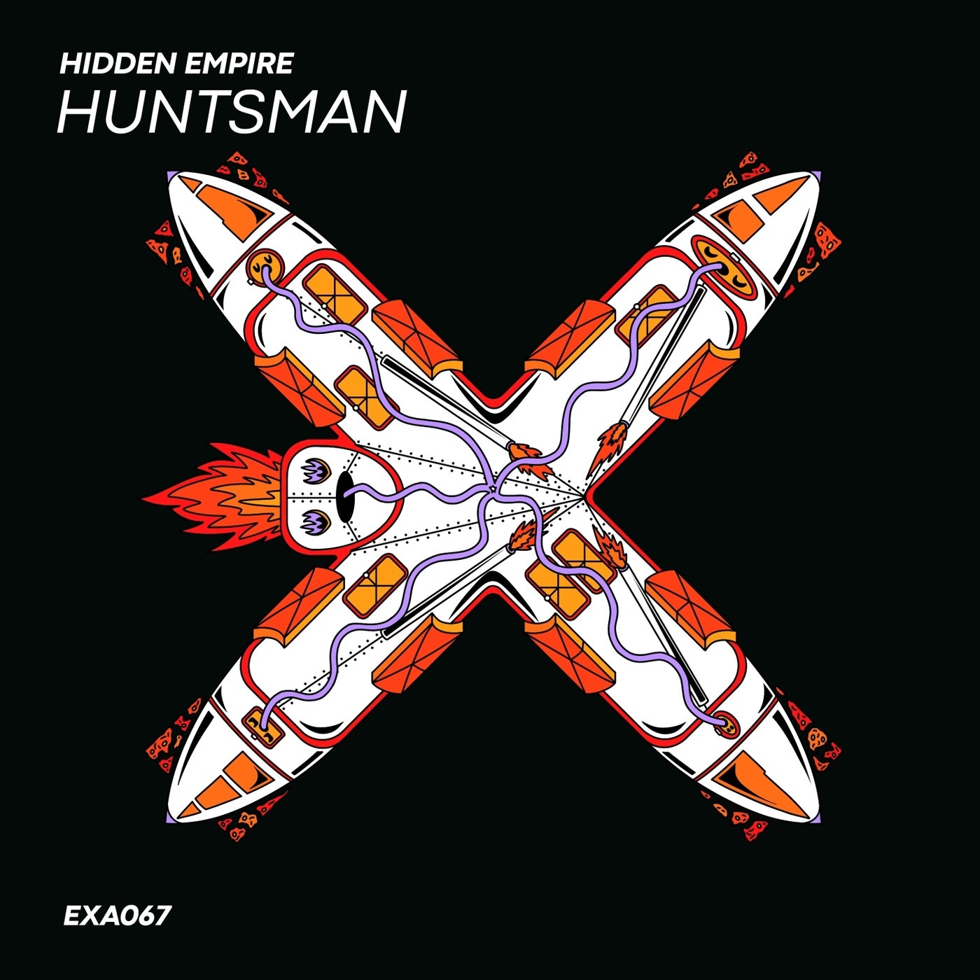 Cover - Hidden Empire - Huntsman (Extended Mix) Promo tools