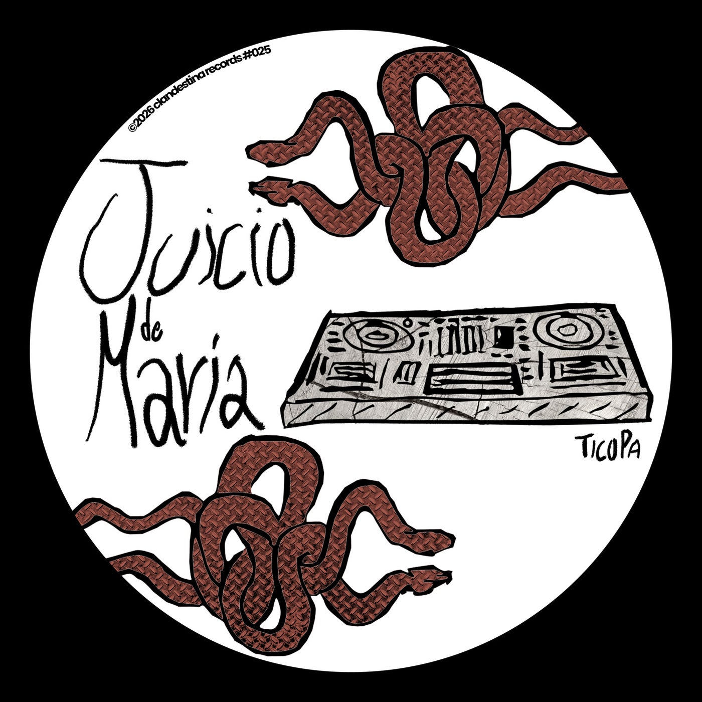 Cover - Ticopa - Juicio de María (Original Mix) Promo tools