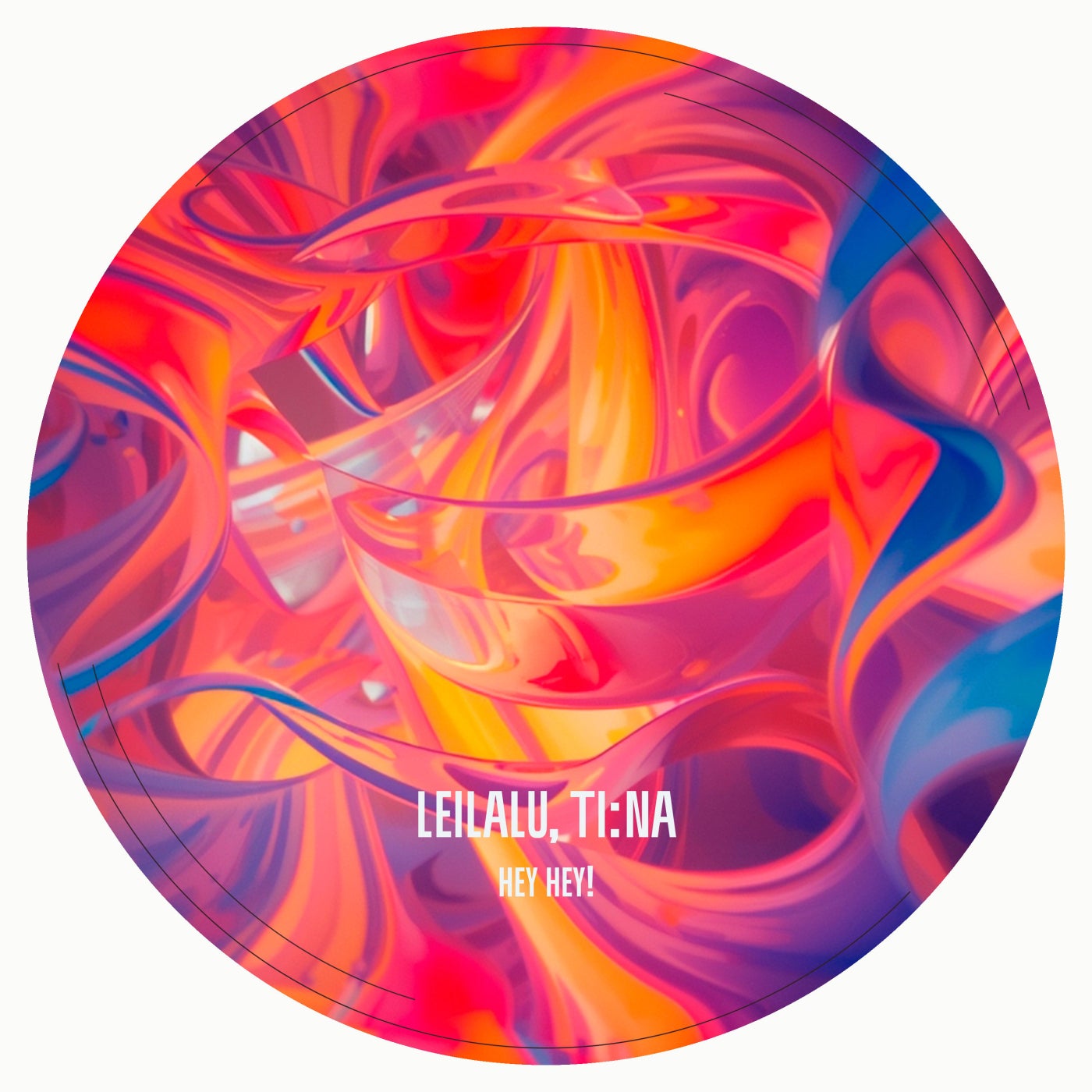 Cover - LEILALU, TI:NA - Hey Hey! (Original Mix) Promo tools