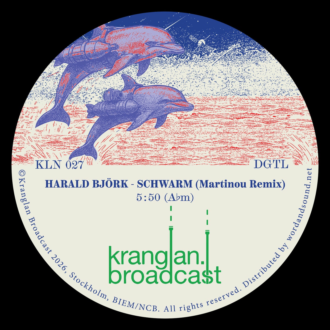 Cover - Harald Bjork - Schwarm (Martinou Remix) Promo tools