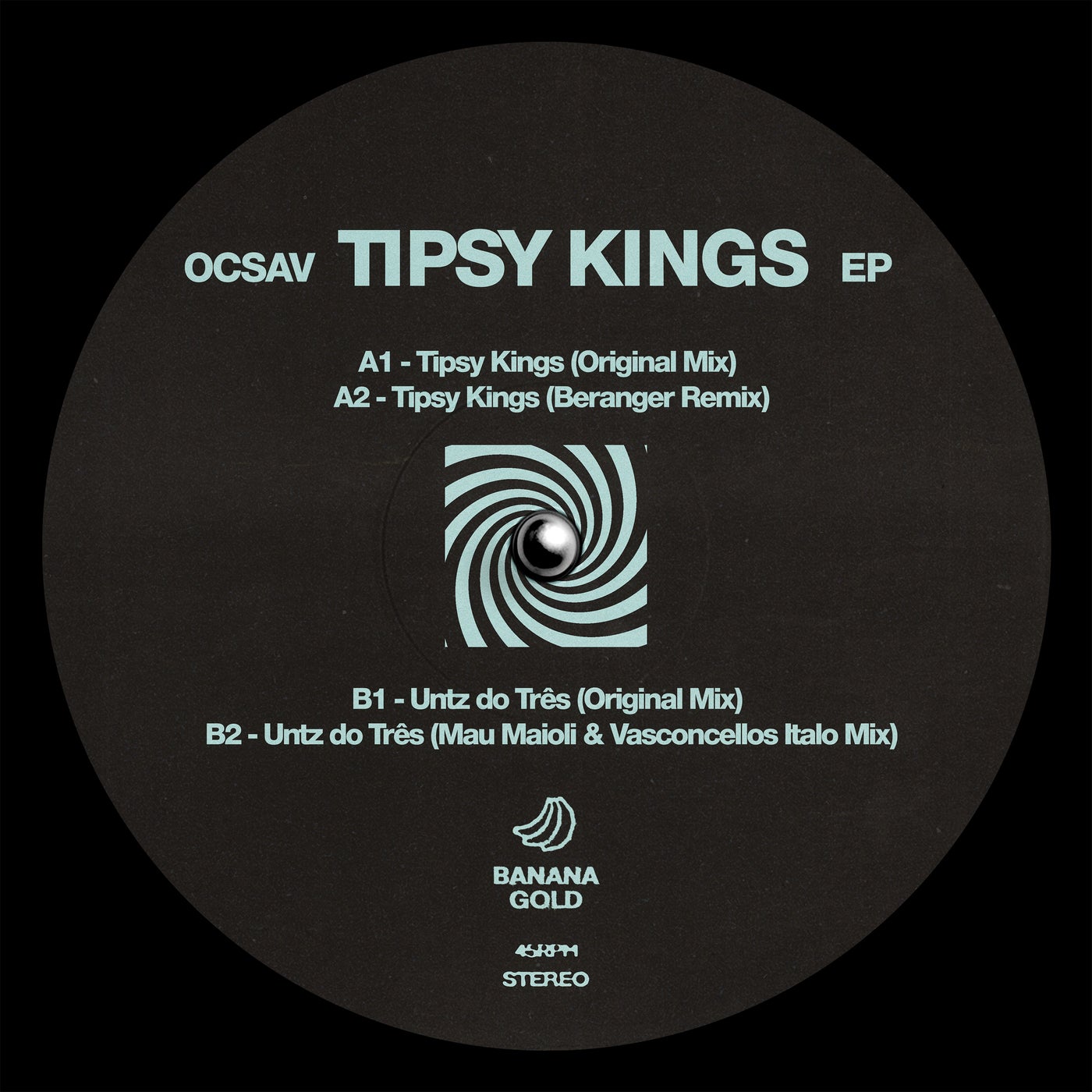 Cover - Ocsav - Tipsy Kings (Original Mix) Promo tools