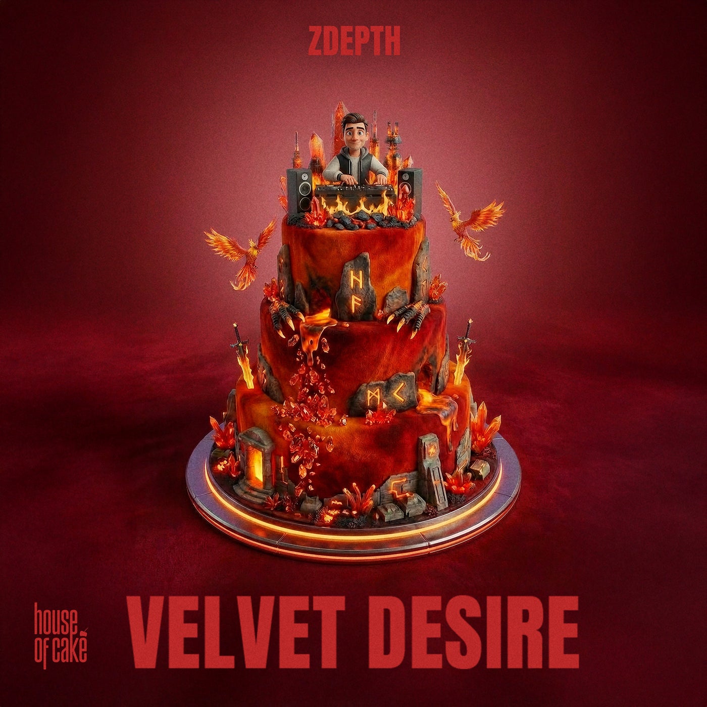 Cover - ZDEPTH - Velvet Desire (Original Mix) Promo tools