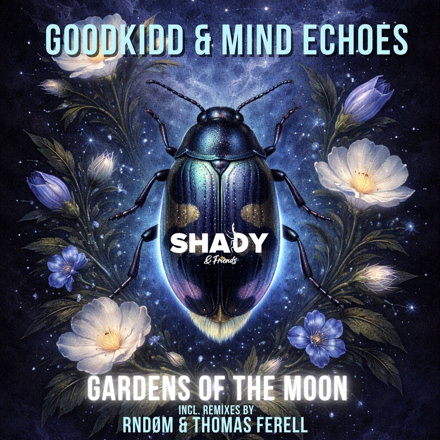 Cover - Mind Echoes, goodkidd - Gardens of the Moon (RNDØM Remix) Promo tools