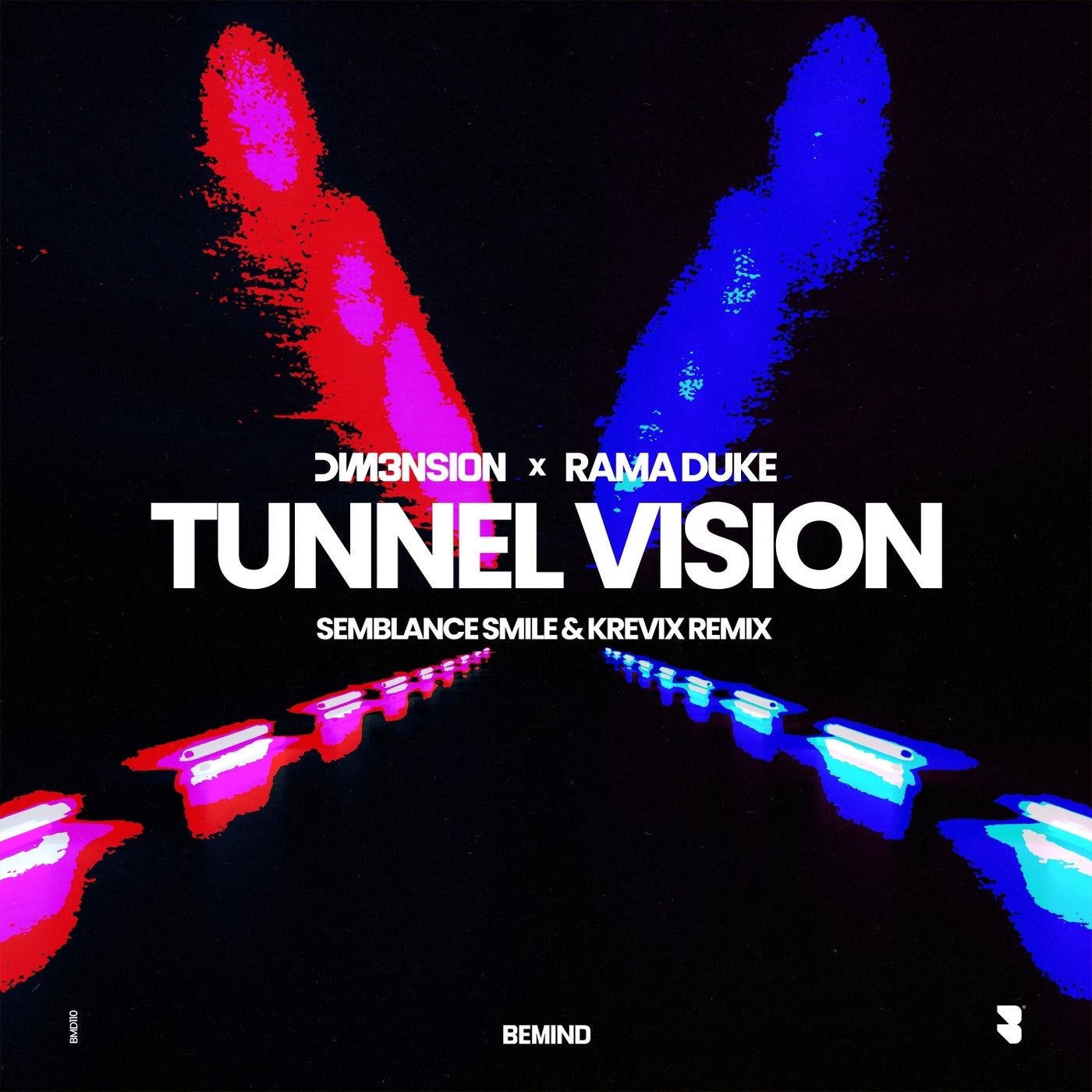 Cover - DIM3NSION, Rama Duke - Tunnel Vision (Semblance Smile & Krevix Extended Remix) Promo tools