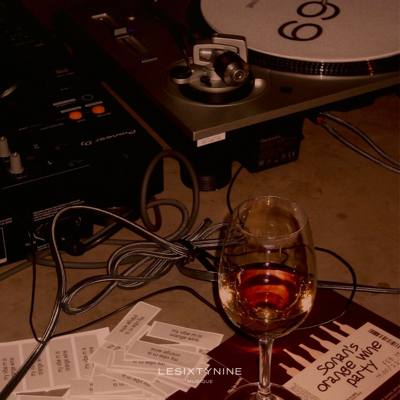 Cover - Sonan, Lynden - Orange Wine feat. Lynden (Retrowaves Remix) Promo tools