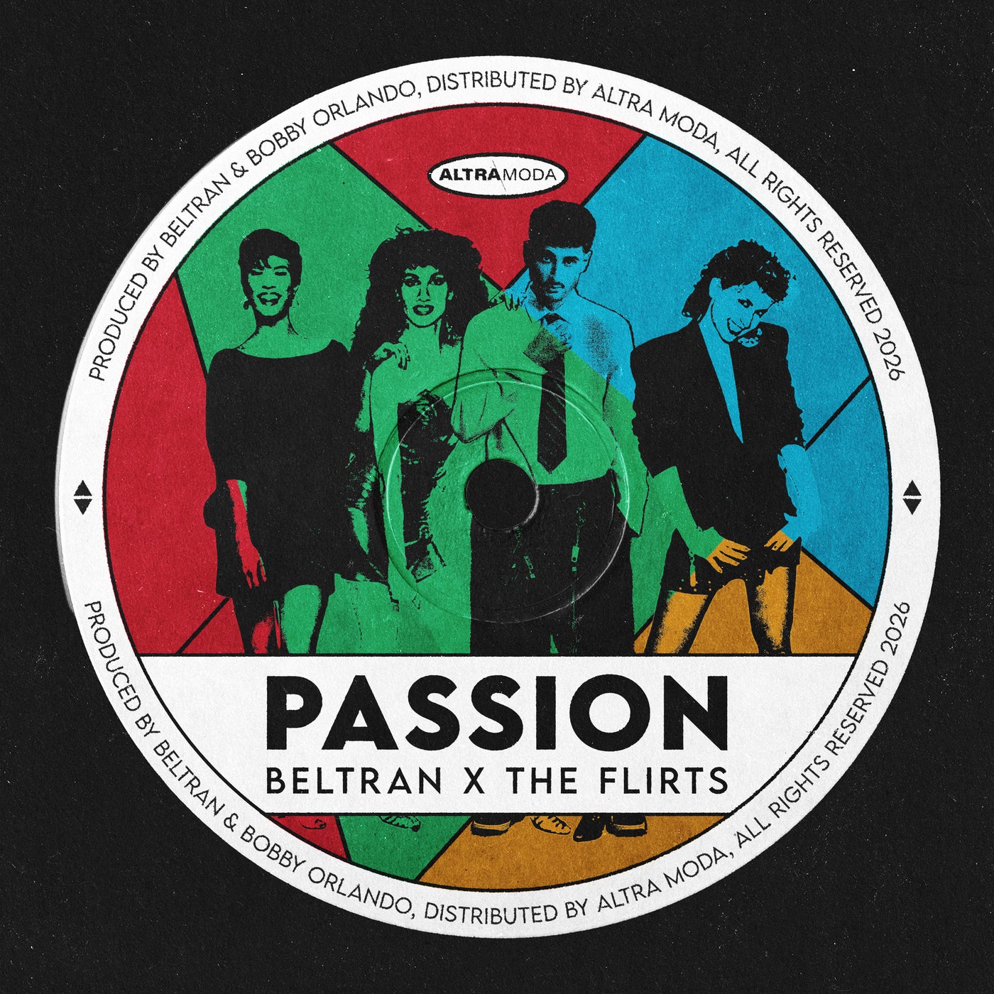 Cover - Beltran, The Flirts - Passion (R U Satisfied) (Extended Mix) Promo tools