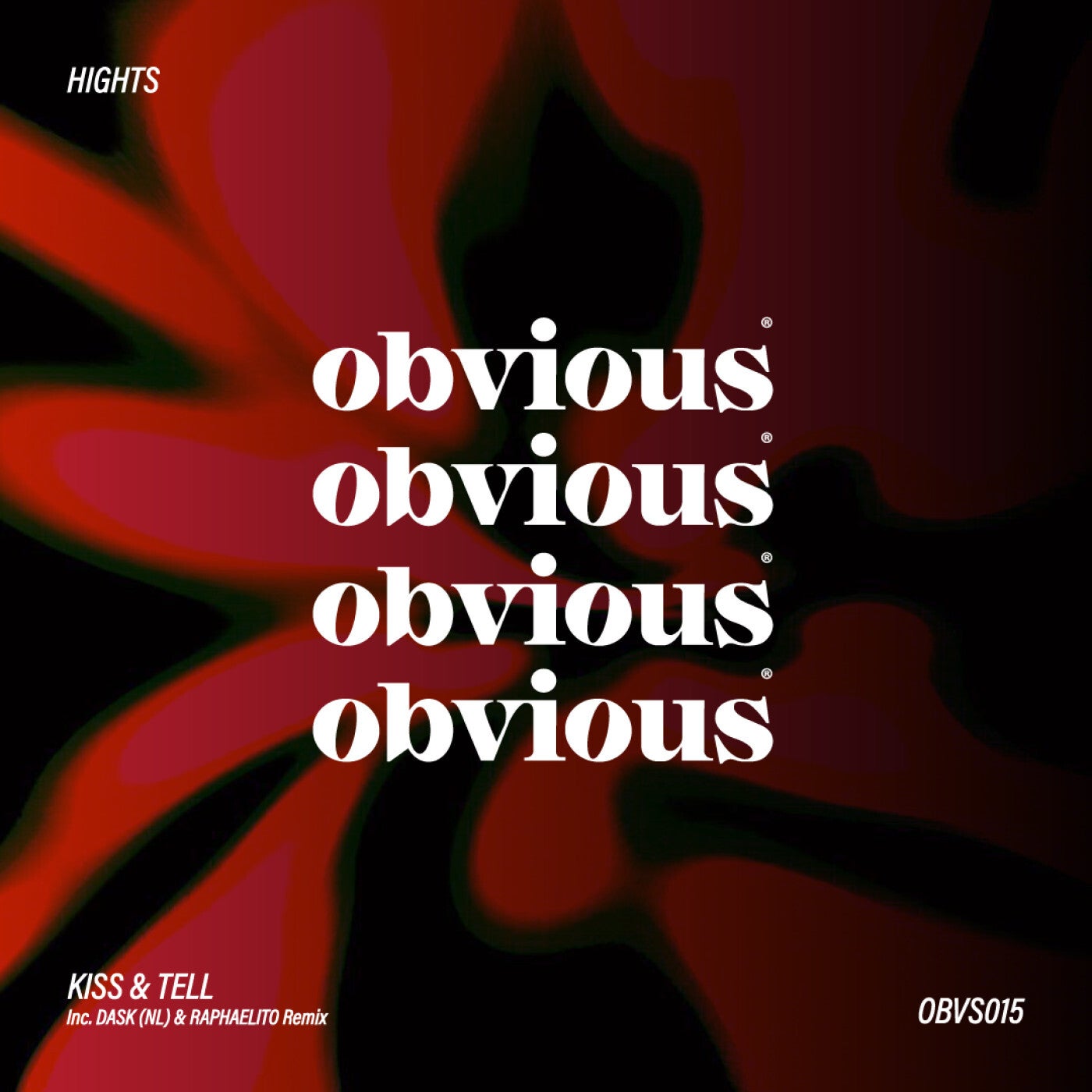 Cover - HIGHTS - Kiss & Tell (Original Mix) Promo tools