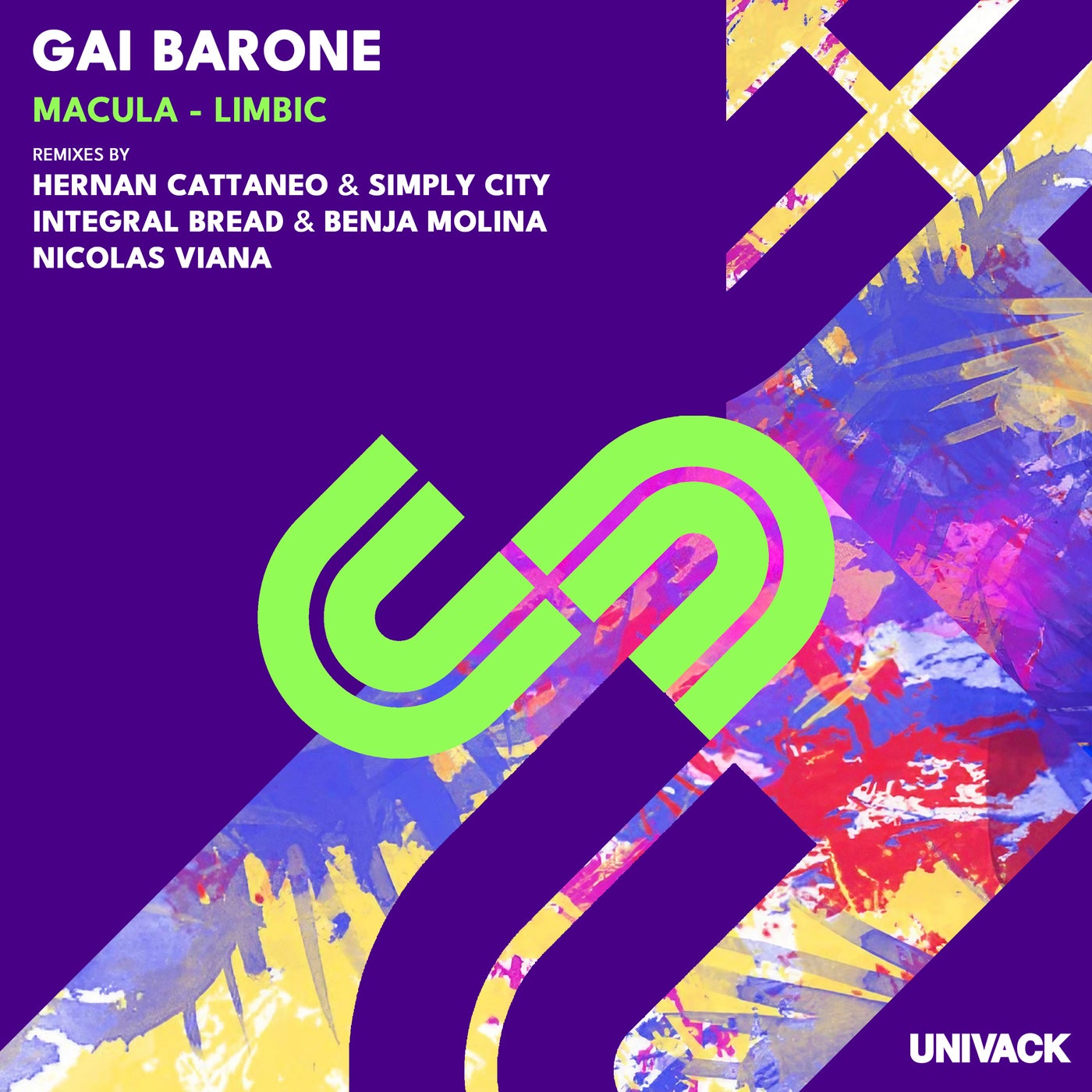 Cover - Gai Barone - Macula (Hernan Cattaneo & Simply City Extended Remix) Promo tools