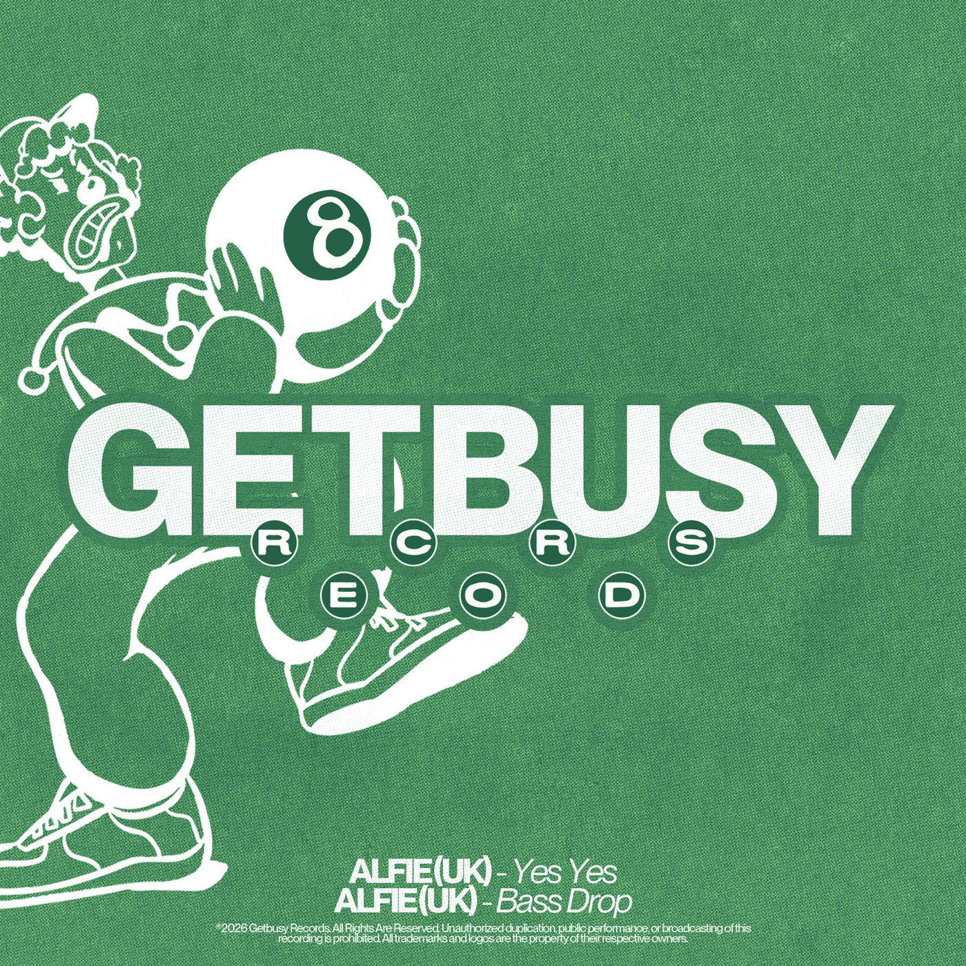 Cover - ALFIE (UK) - Yes Yes (Original Mix) Promo tools