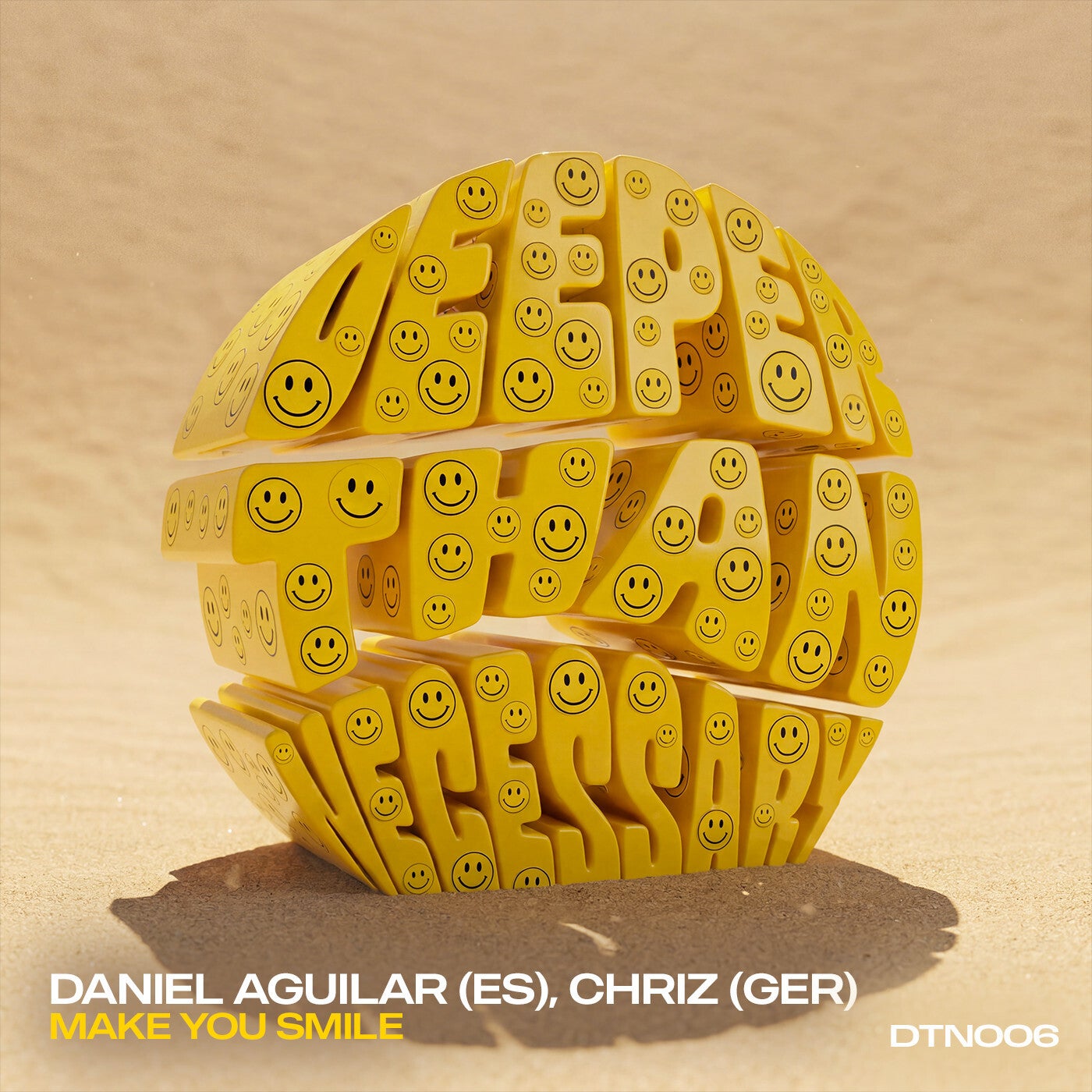 Cover - Daniel Aguilar (ES), CHRIZ (GER) - MAKE YOU SMILE (Original Mix) Promo tools