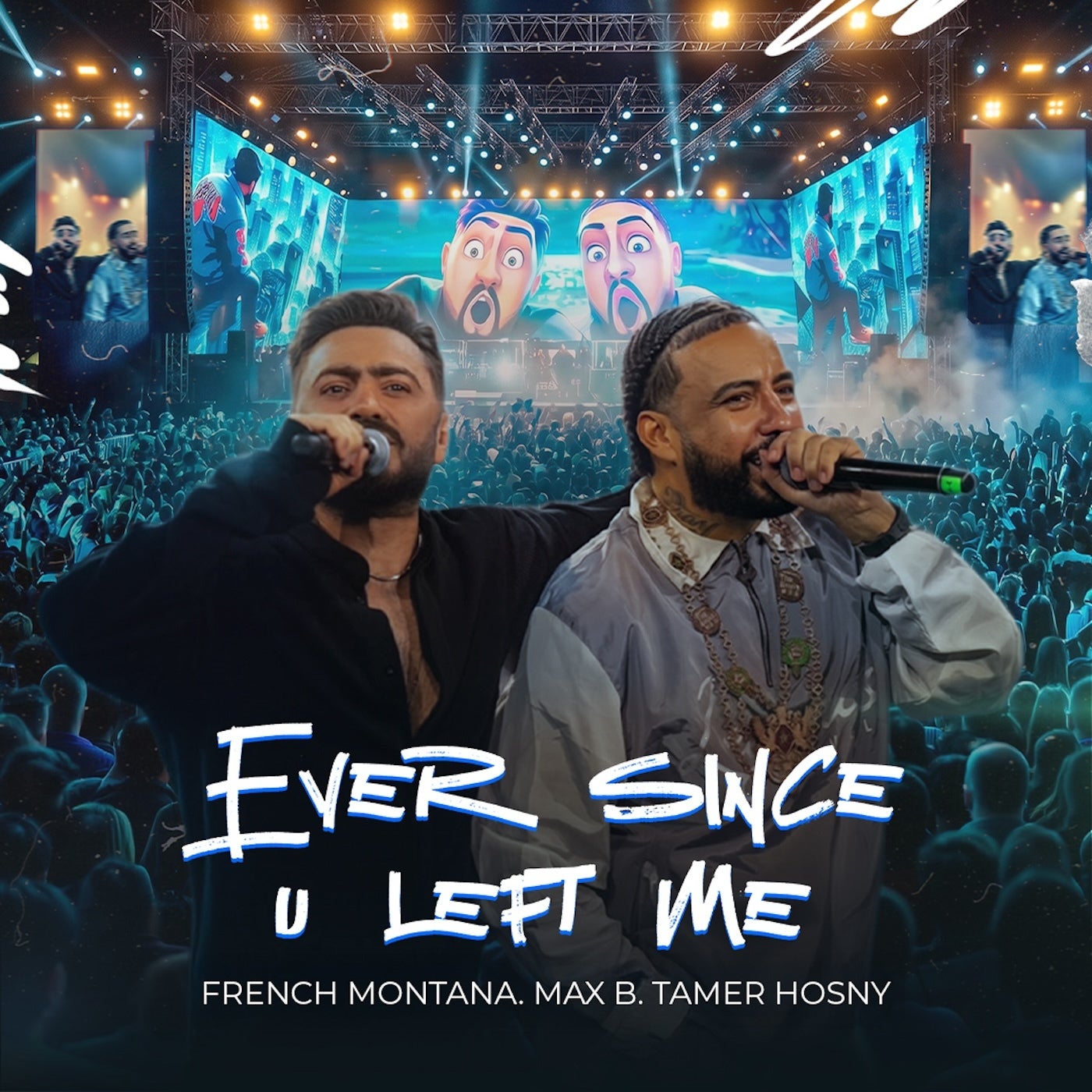 Cover - Max B, French Montana, Tamer Hosny - Ever Since U Left Me (Egyptian Remix) Promo tools