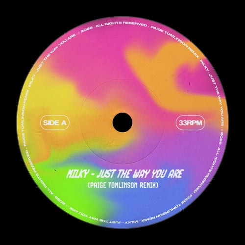 Cover - Milky - Just The Way You Are (Paige Tomlinson Remix - Extended) Promo tools