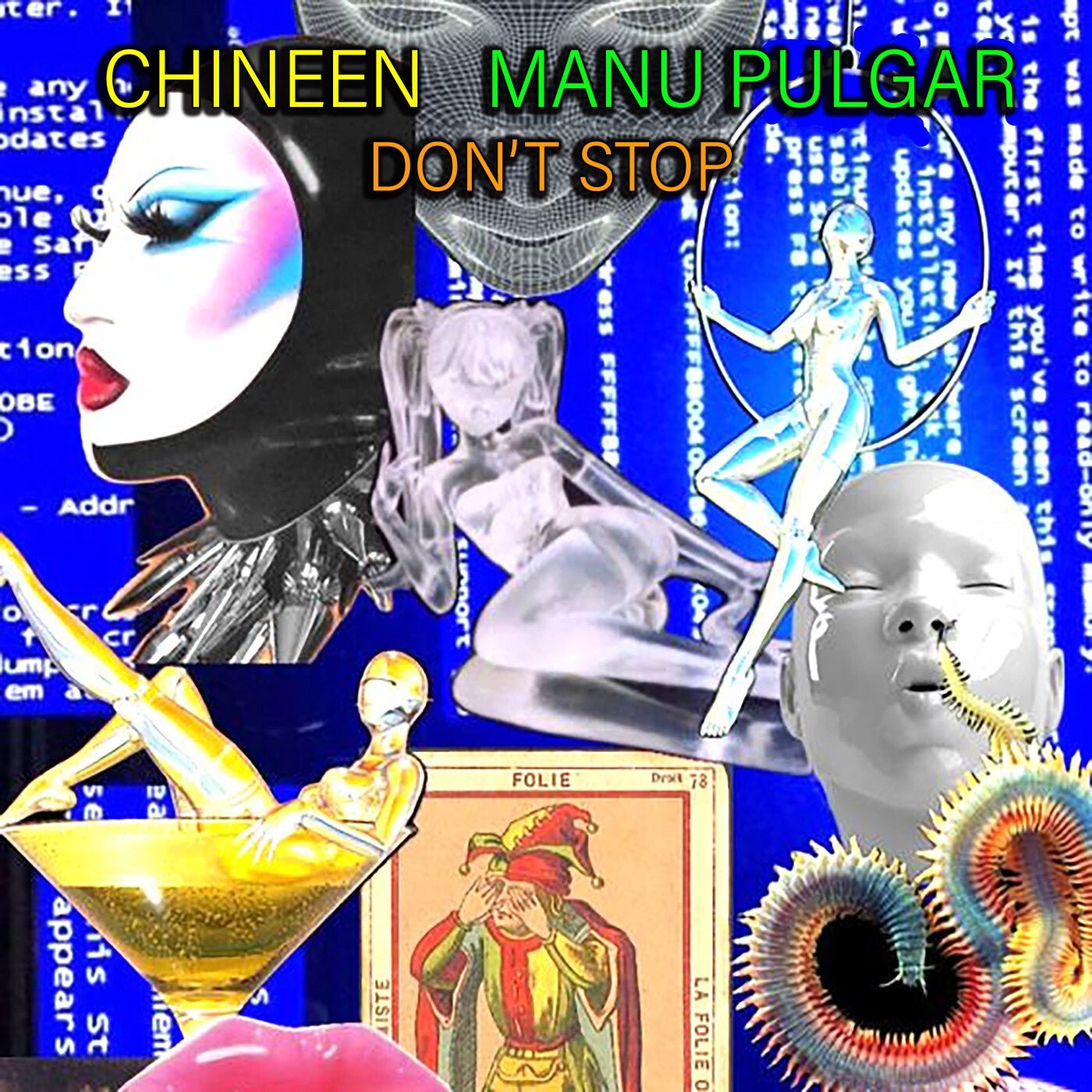 Cover - Manu Pulgar, CHINEEN - Don't Stop (Original Mix) Promo tools