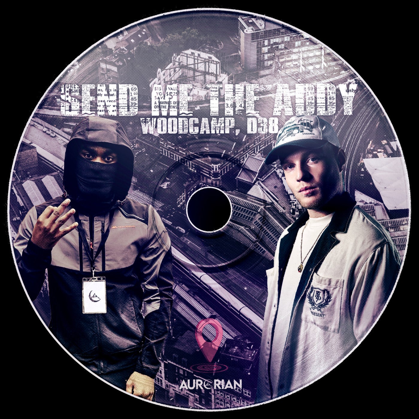 Cover - Woodcamp, D38 - Send Me The Addy (Extended Mix) Promo tools