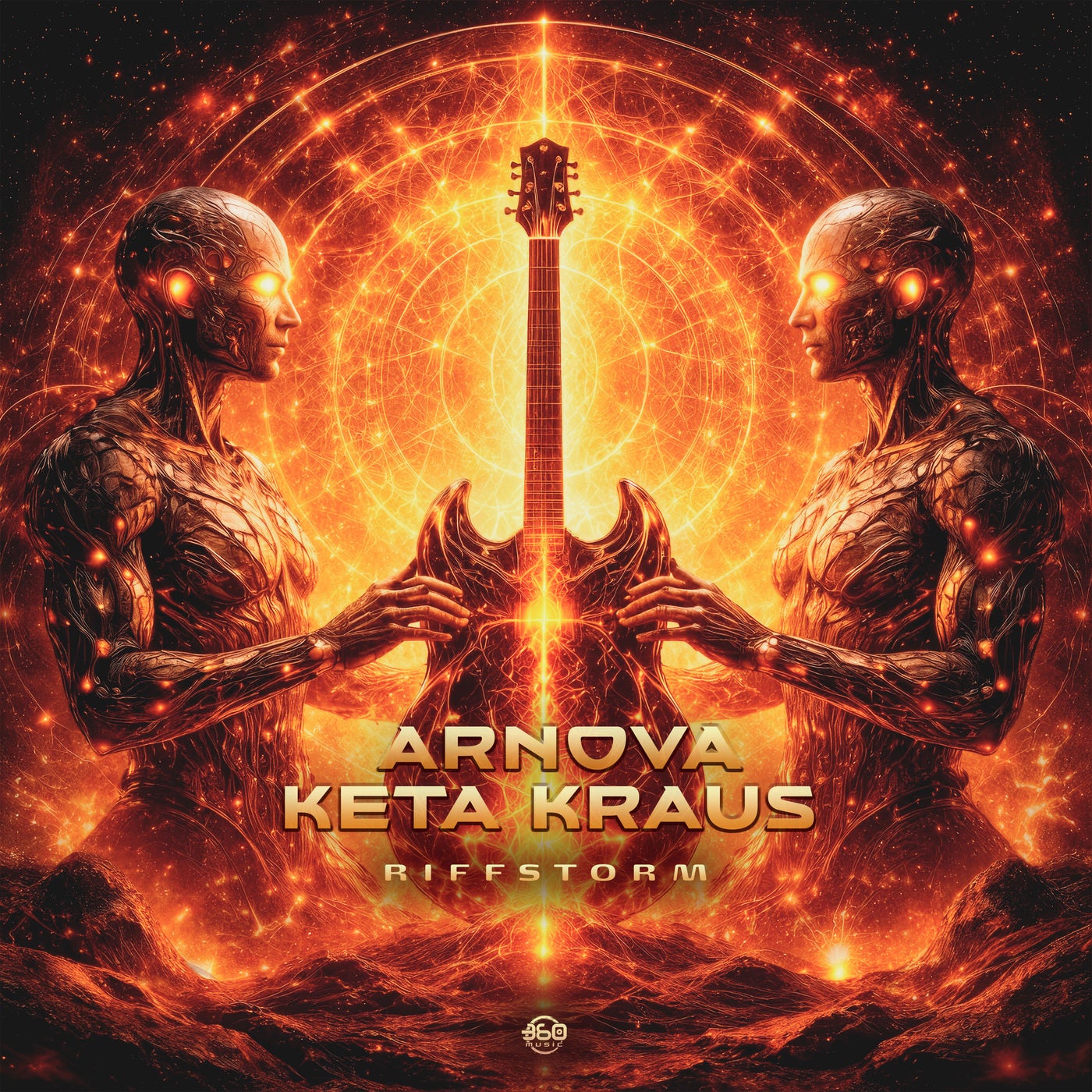 Cover - Keta Kraus, Arnova, 360 Music - Riffstorm (Original Mix) Promo tools