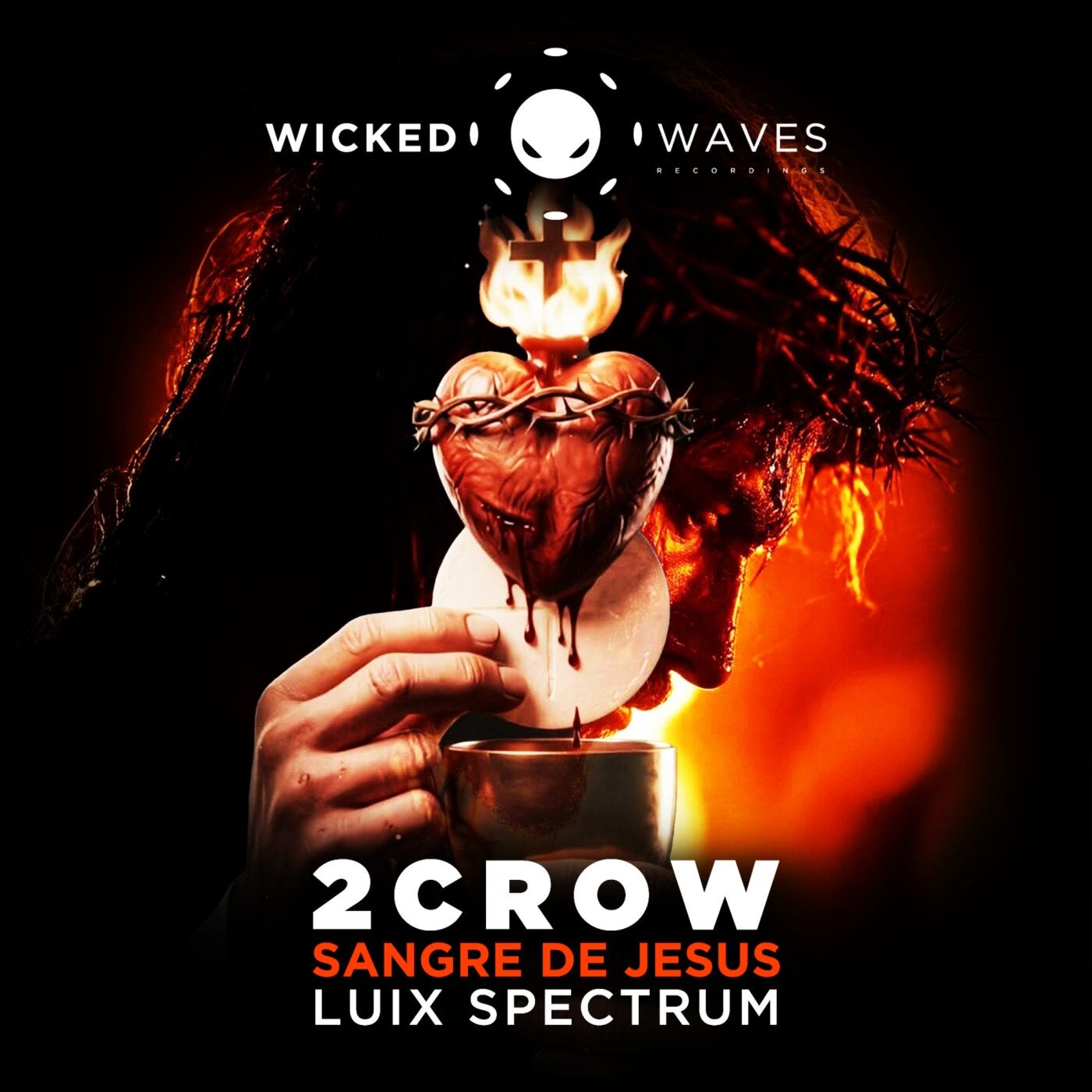 Cover - 2CROW - Sangre de Jesus (Schranz Mix) Promo tools