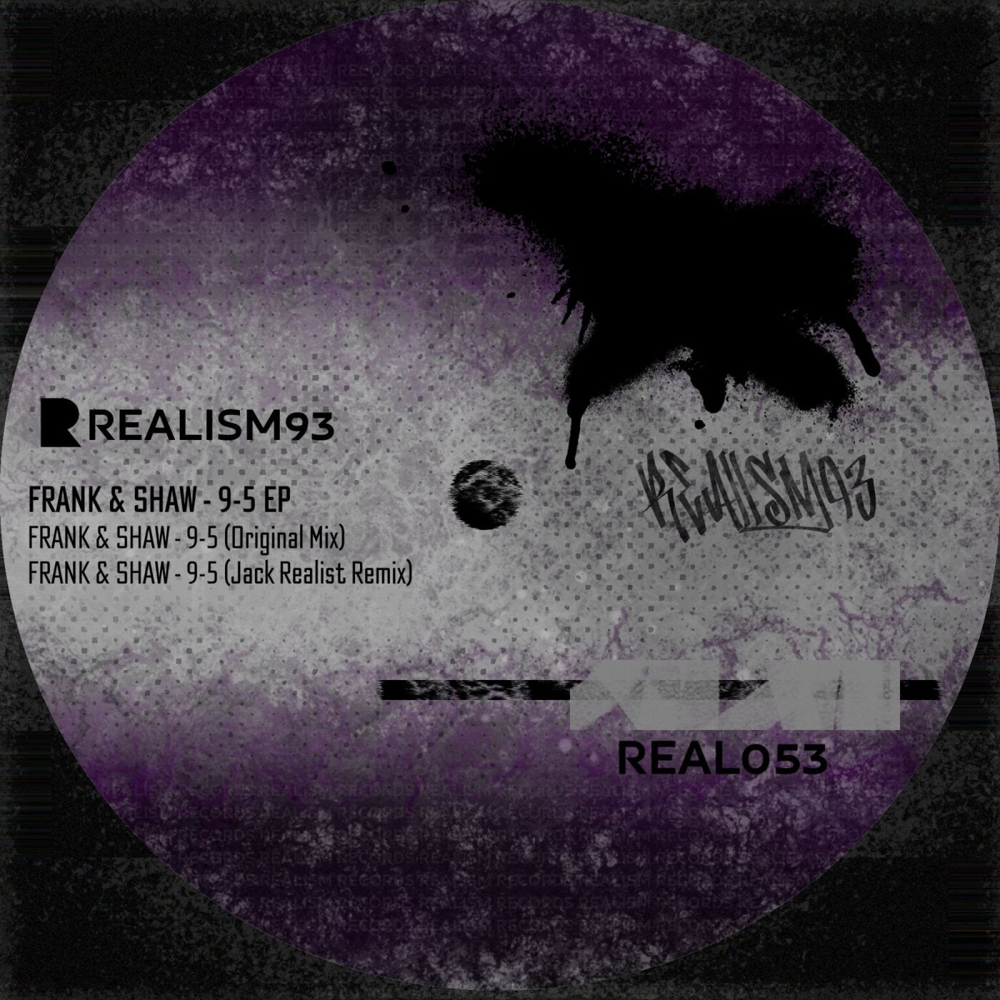 Cover - Shaw, Frank (UK) - 9-5 (Original Mix) Promo tools