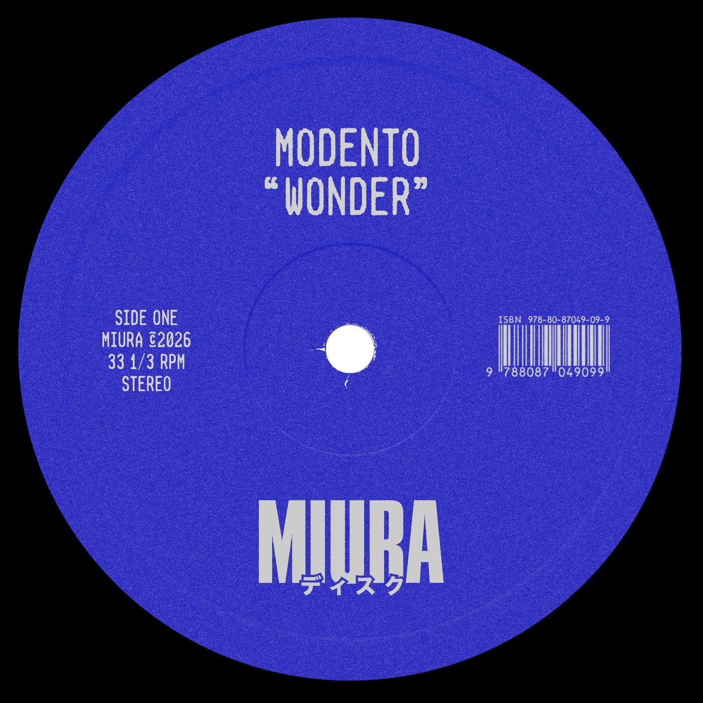 Cover - Modento - Wonder (Original Mix) Promo tools