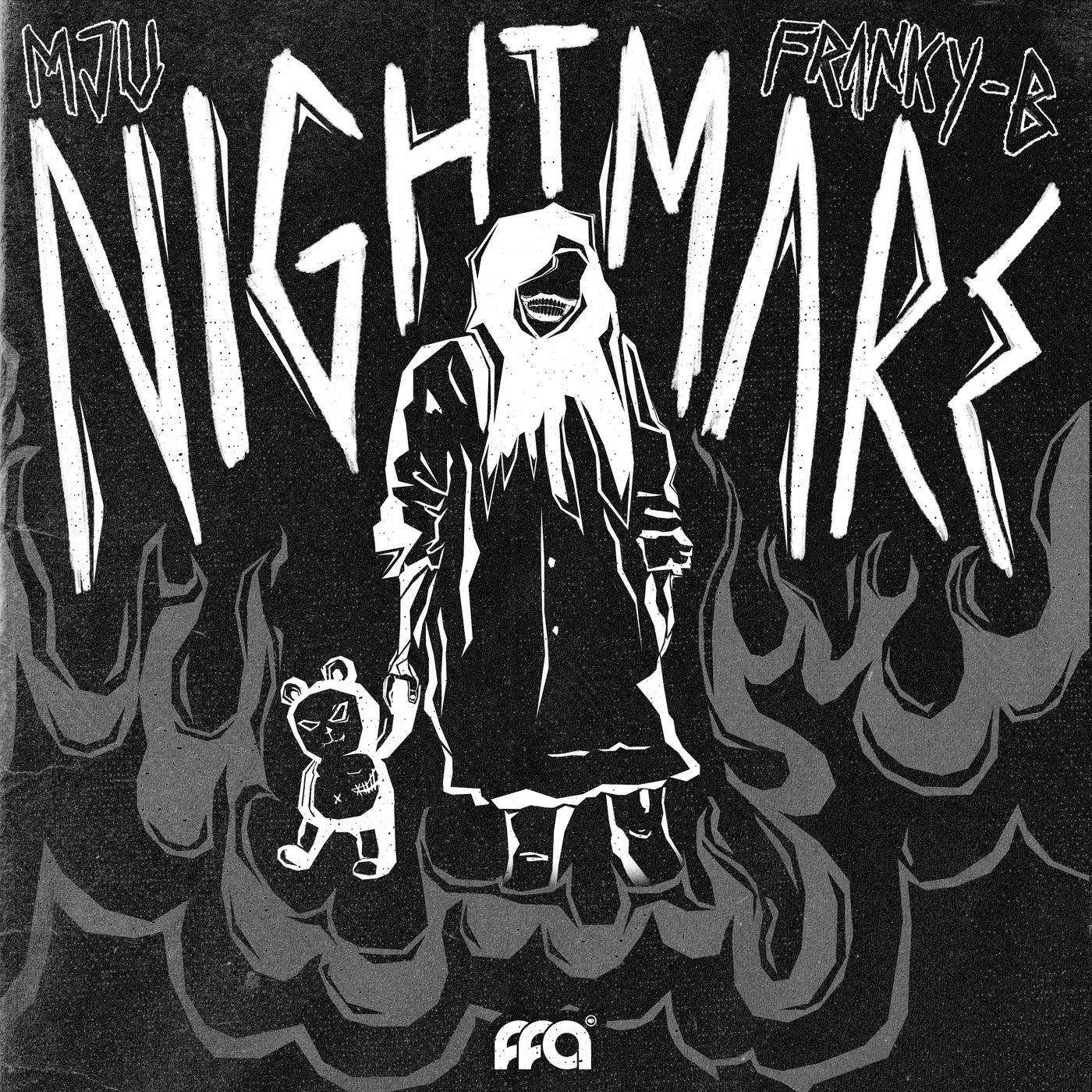 Cover - Franky-B, MJU - NIGHTMARE (Extended Mix) Promo tools