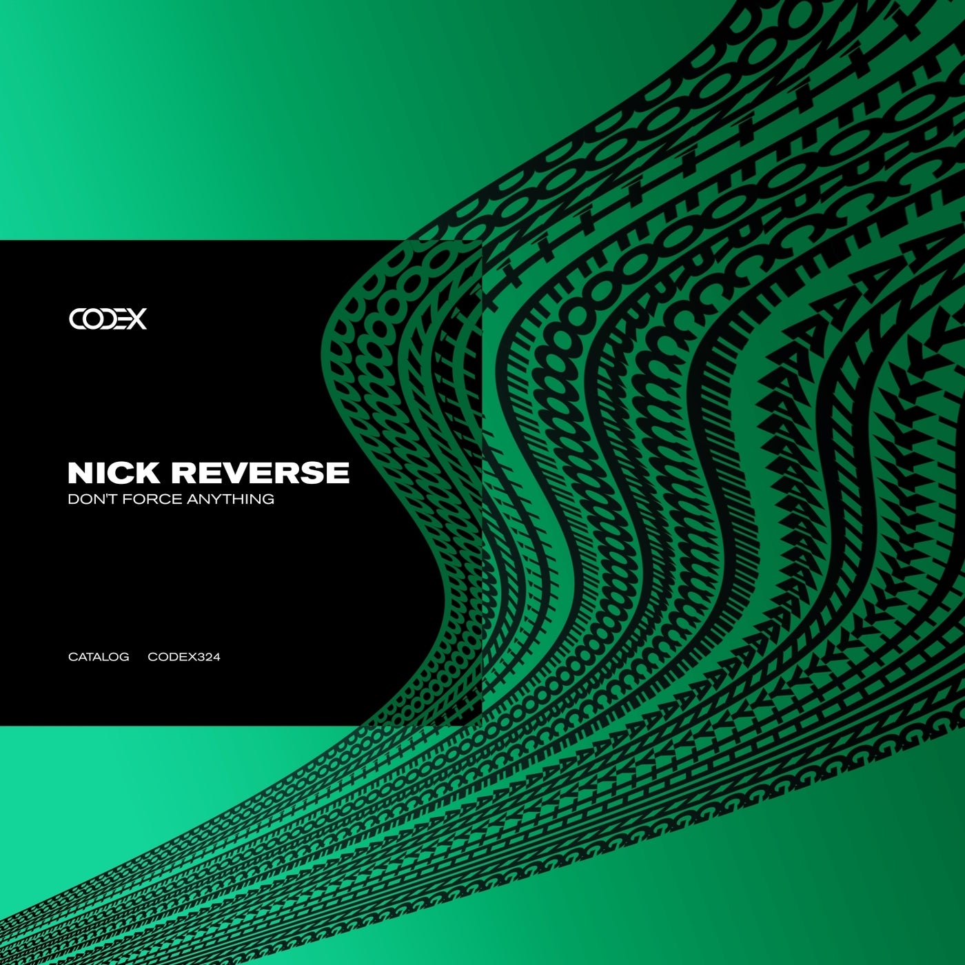 Cover - Nick Reverse - Don't Force Anything (Original Mix) Promo tools