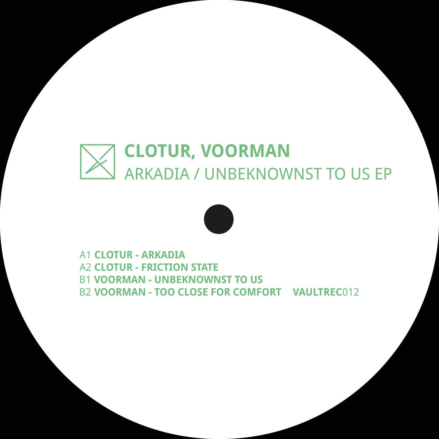 Cover - Clotur, Vault Records - Friction State (Original Mix) Promo tools