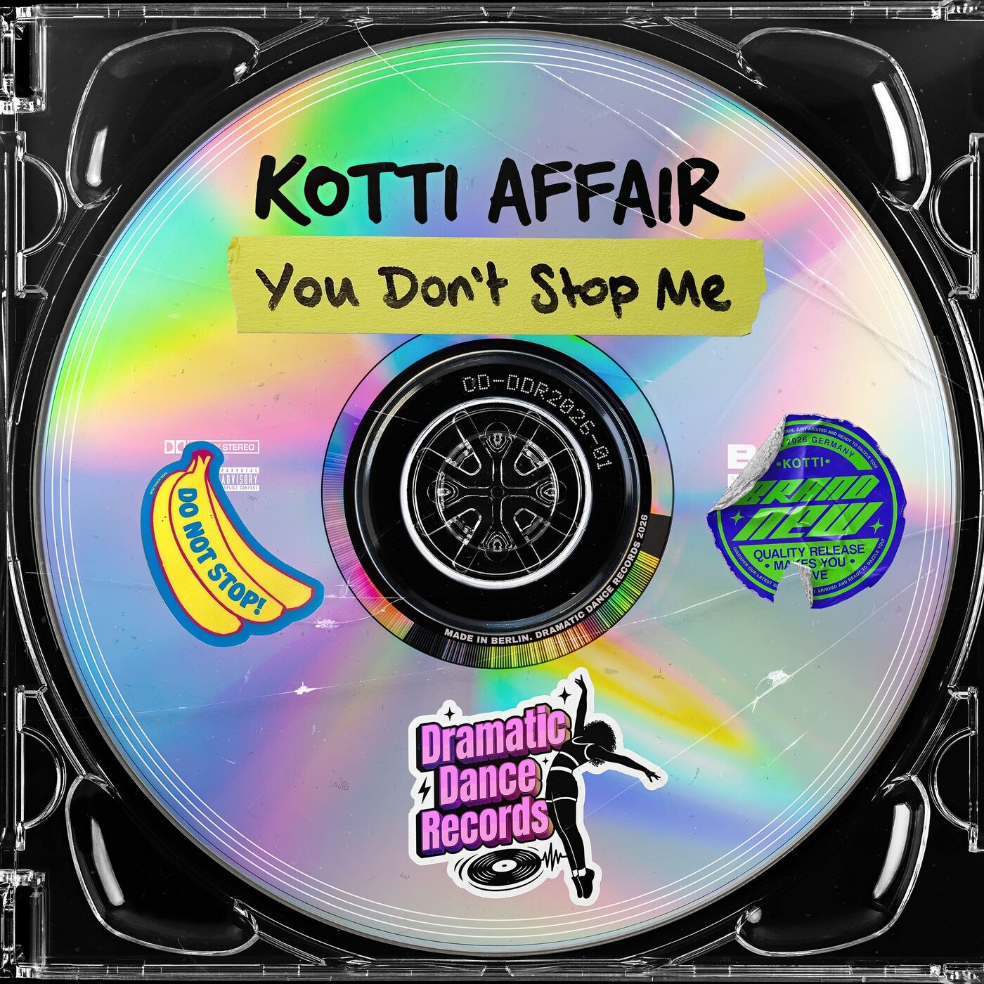 Cover - Kotti Affair - You Don't Stop Me (Original Mix) Promo tools