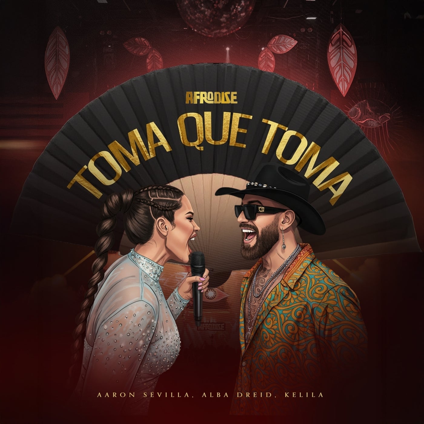 Cover - Aaron Sevilla, Alba Dreid, KELILA - Toma Que Toma (Original Mix) Promo tools