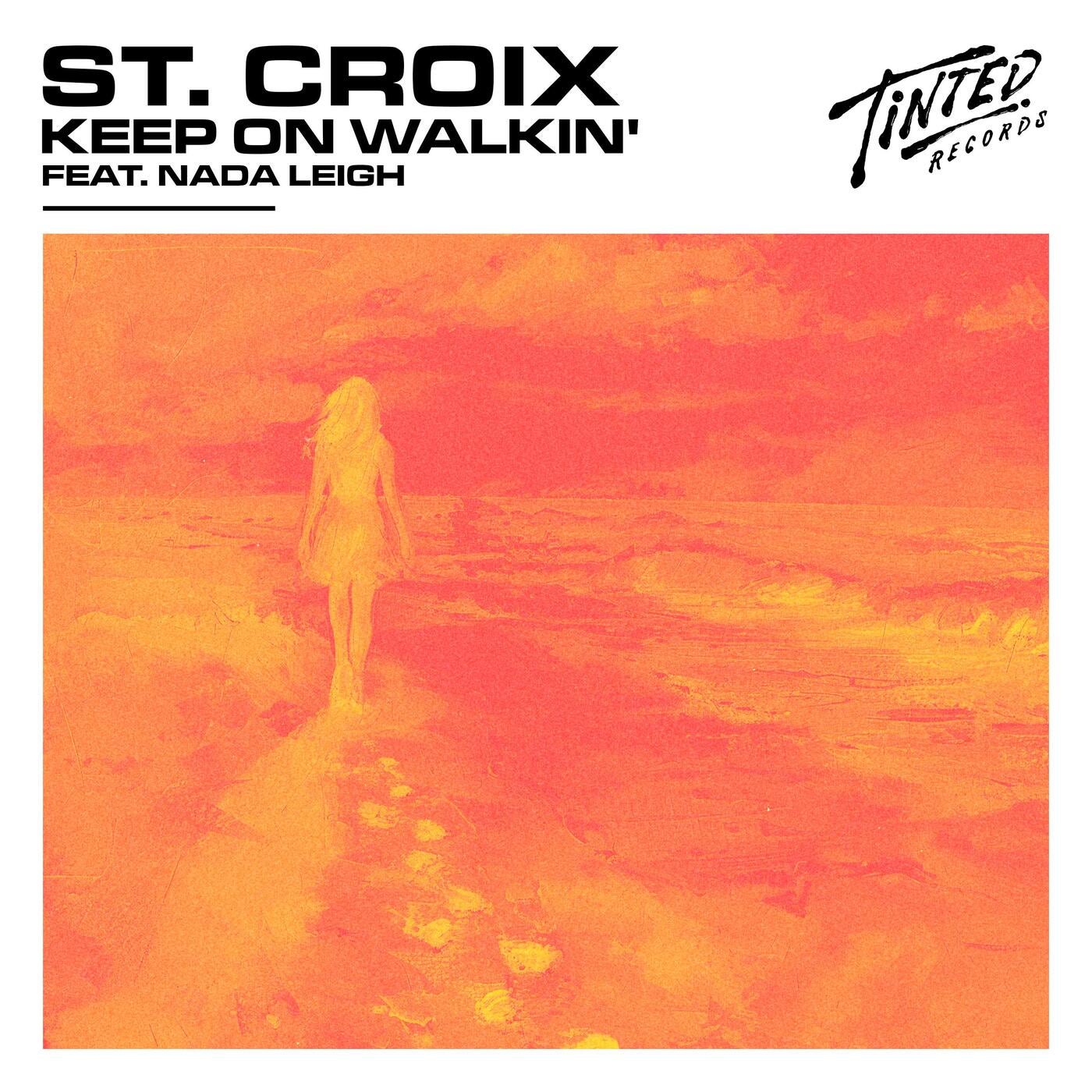 Cover - Nada Leigh, St. Croix - Keep on Walkin' feat. Nada Leigh (Extended Instrumental Mix) Promo tools