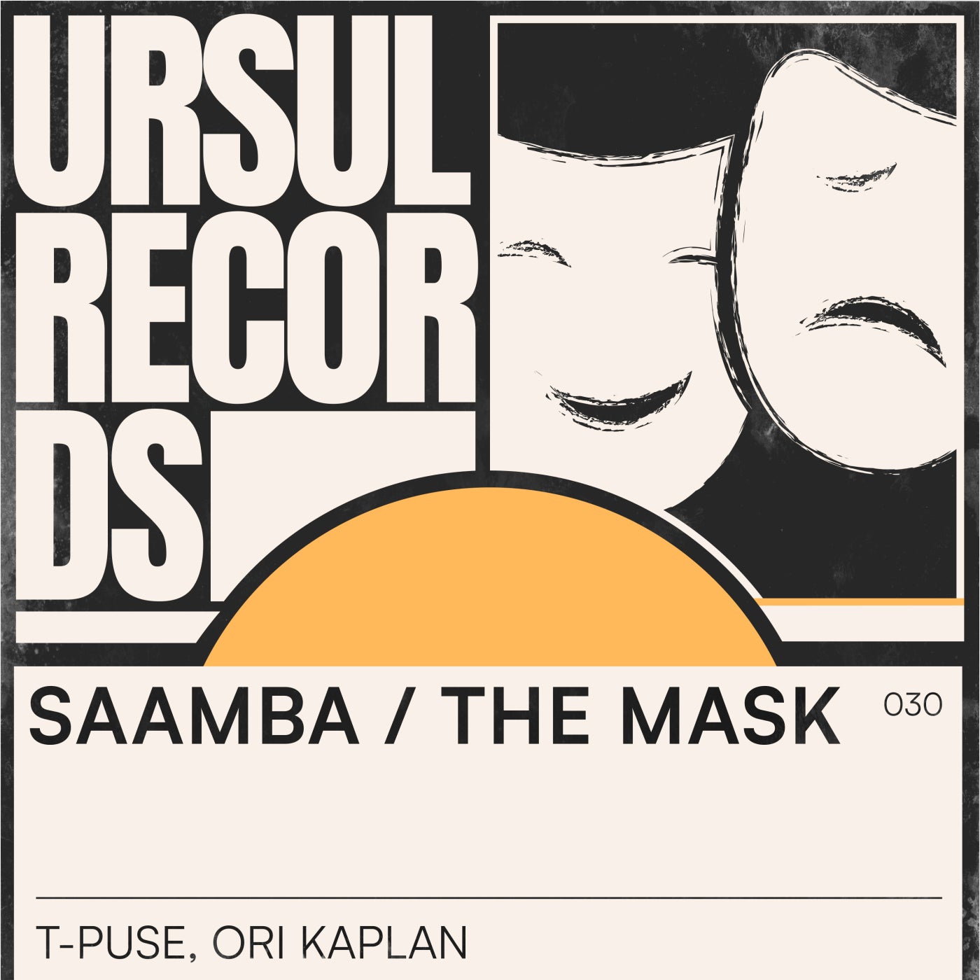 Cover - T-Puse, Ori Kaplan - Saamba (Extended Mix) Promo tools