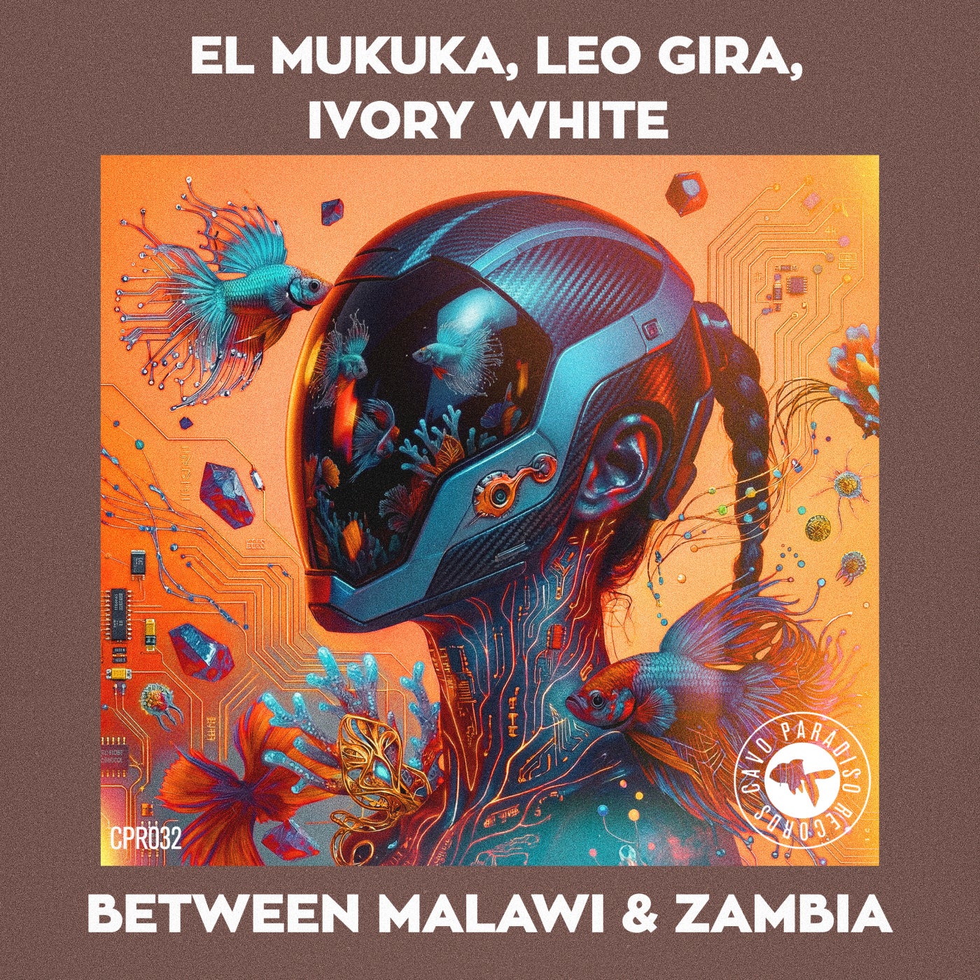 Cover - Cephas Maseko, El Mukuka, Leo Gira, ivory white - Between Malawi & Zambia feat. Cephas Maseko (Extended Mix) Promo tools