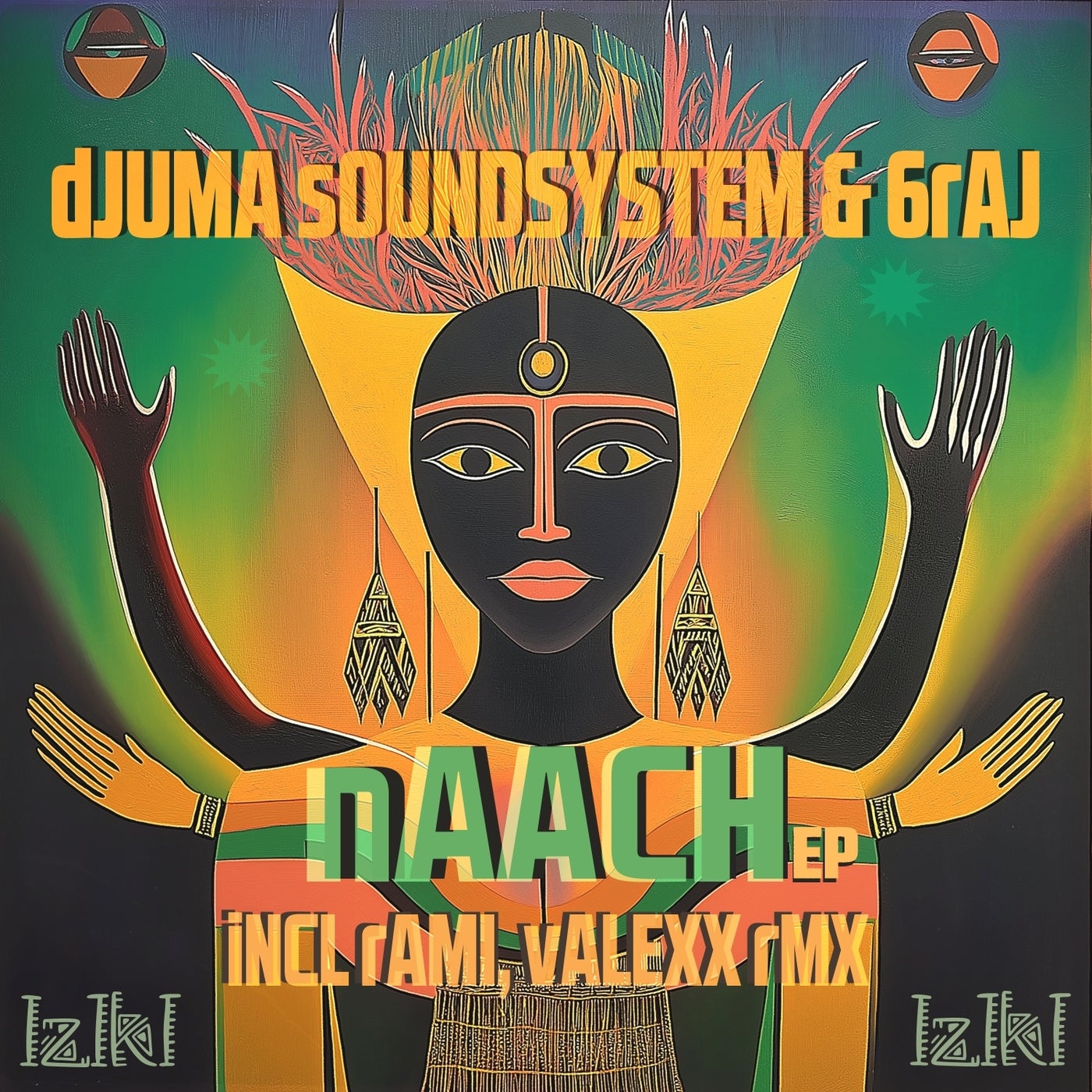 Cover - Djuma Soundsystem, 6RAJ - Naach (Rami remix) Promo tools