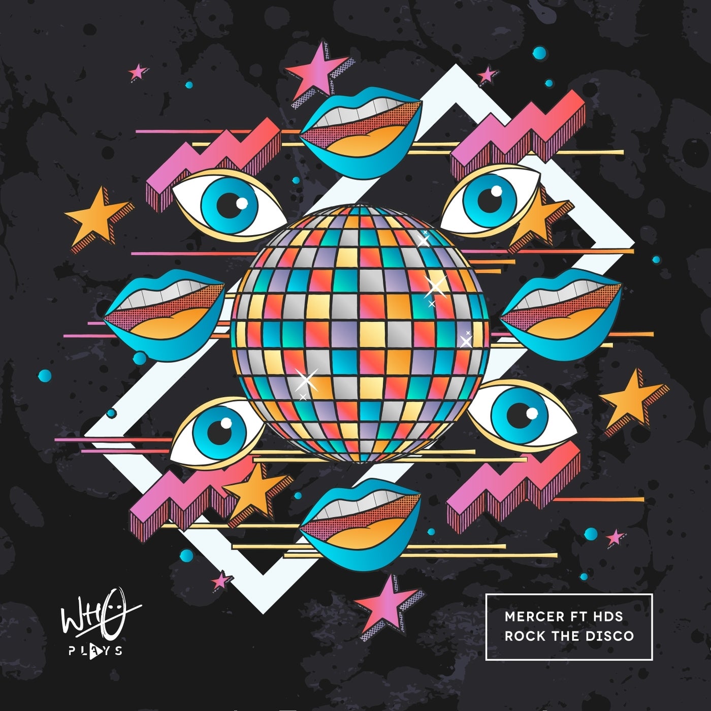 Cover - Mercer, Hds - Rock The Disco (feat. HDS) (Extended Mix) Promo tools
