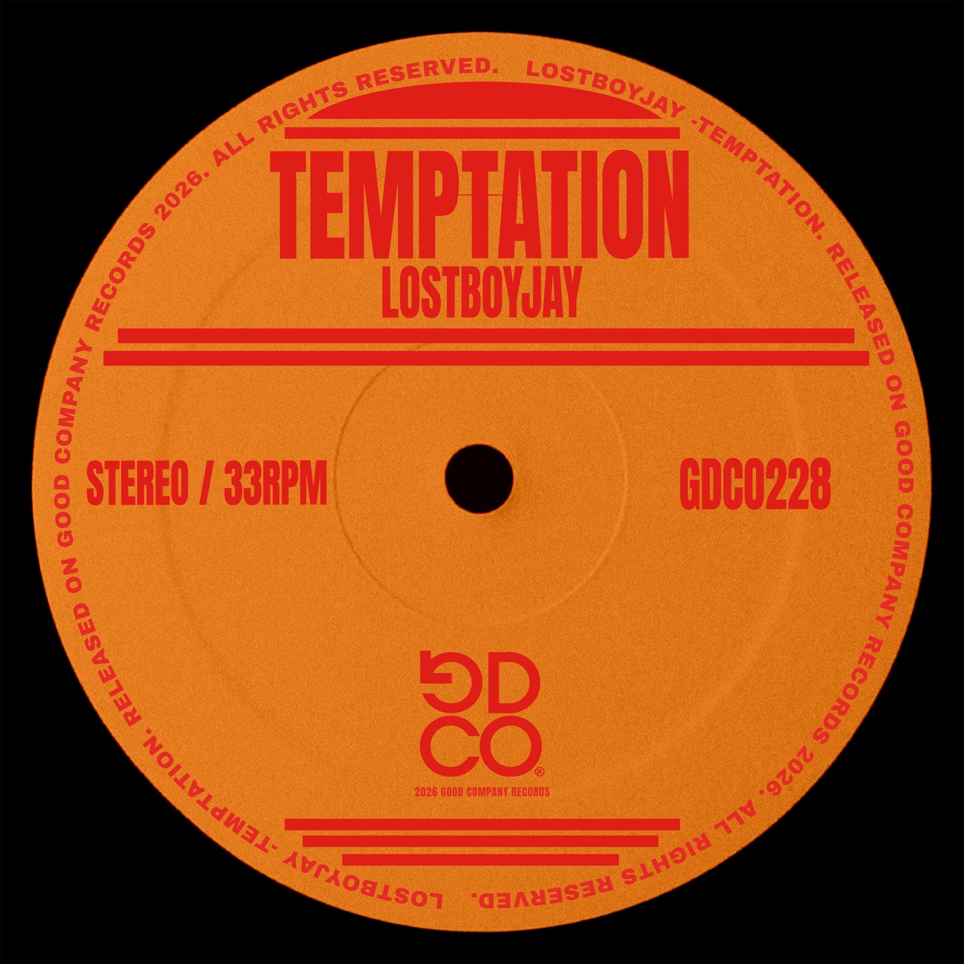 Cover - LOSTBOYJAY - Temptation (Extended Mix) Promo tools
