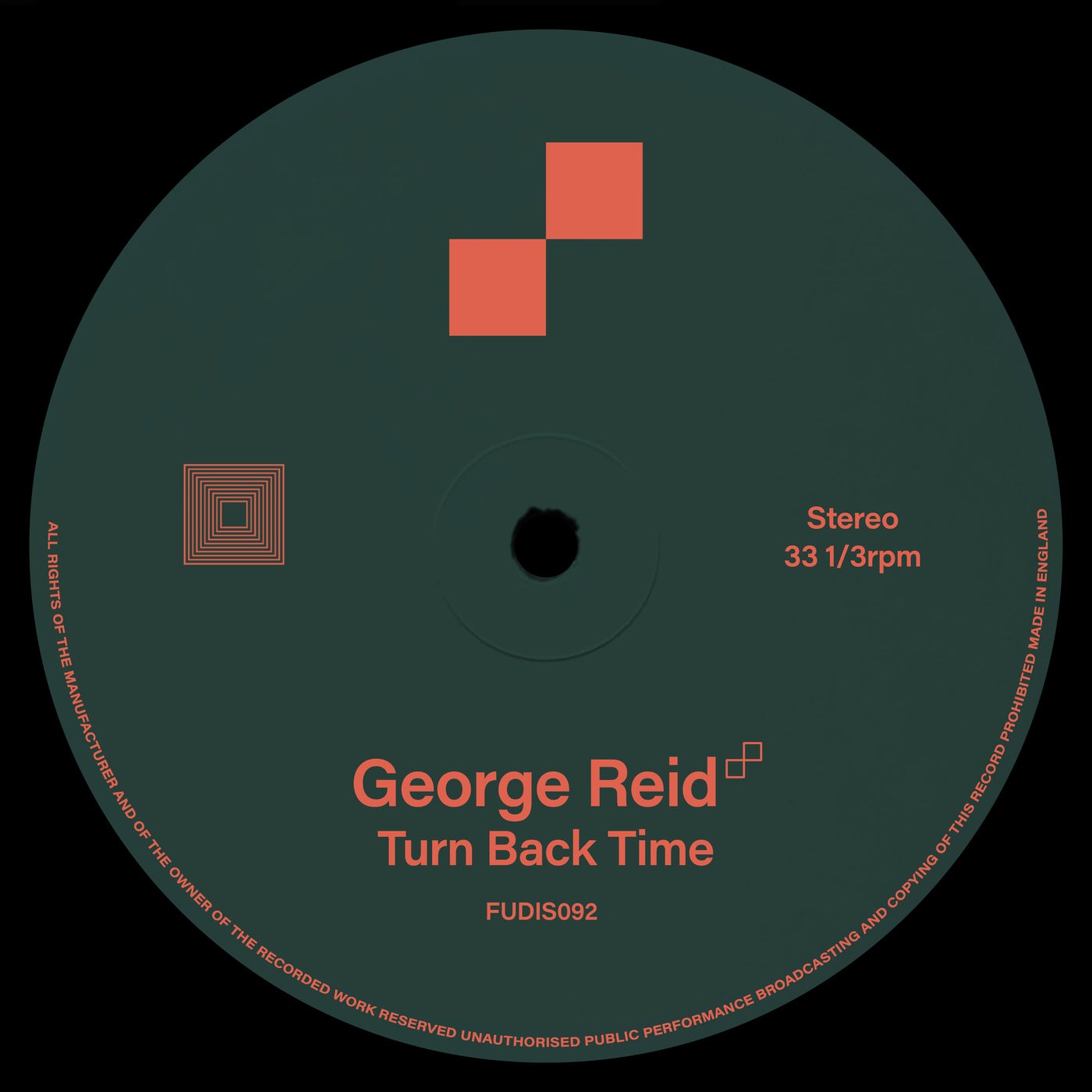 Cover - AlunaGeorge, George Reid - Turn Back Time (Extended Mix) Promo tools