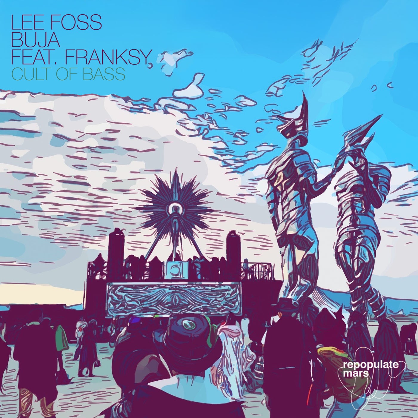 Cover - Lee Foss, Franksy, BUJA (BR) - Stand Up And Fight (Original Mix) Promo tools