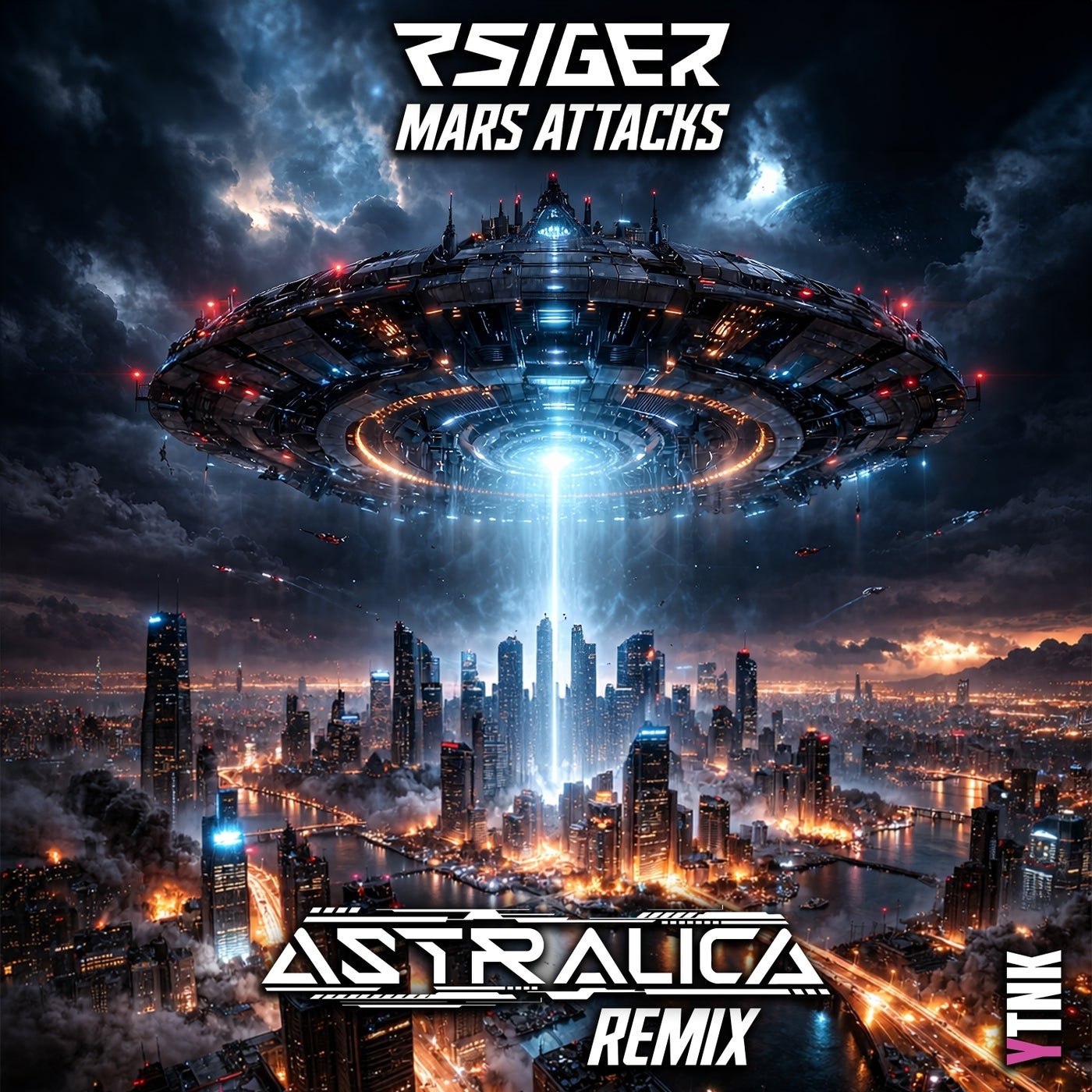 Cover - Psiger - Mars Attacks (Astralica Remix) Promo tools
